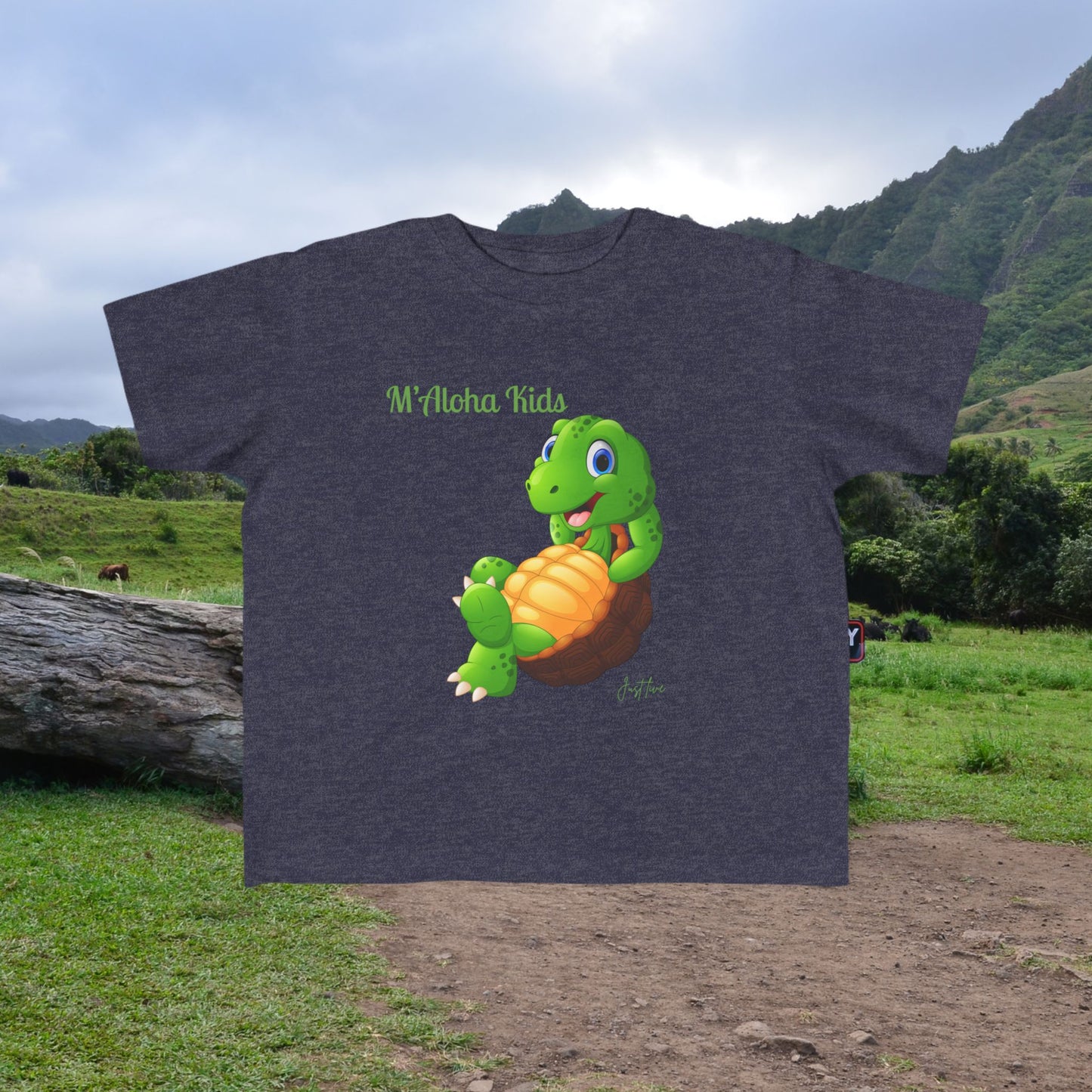 Lani the relaxed Turtle Toddler T-Shirt