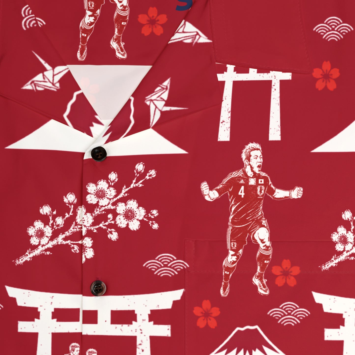 Hawaiian Worldcup Shirt Japan