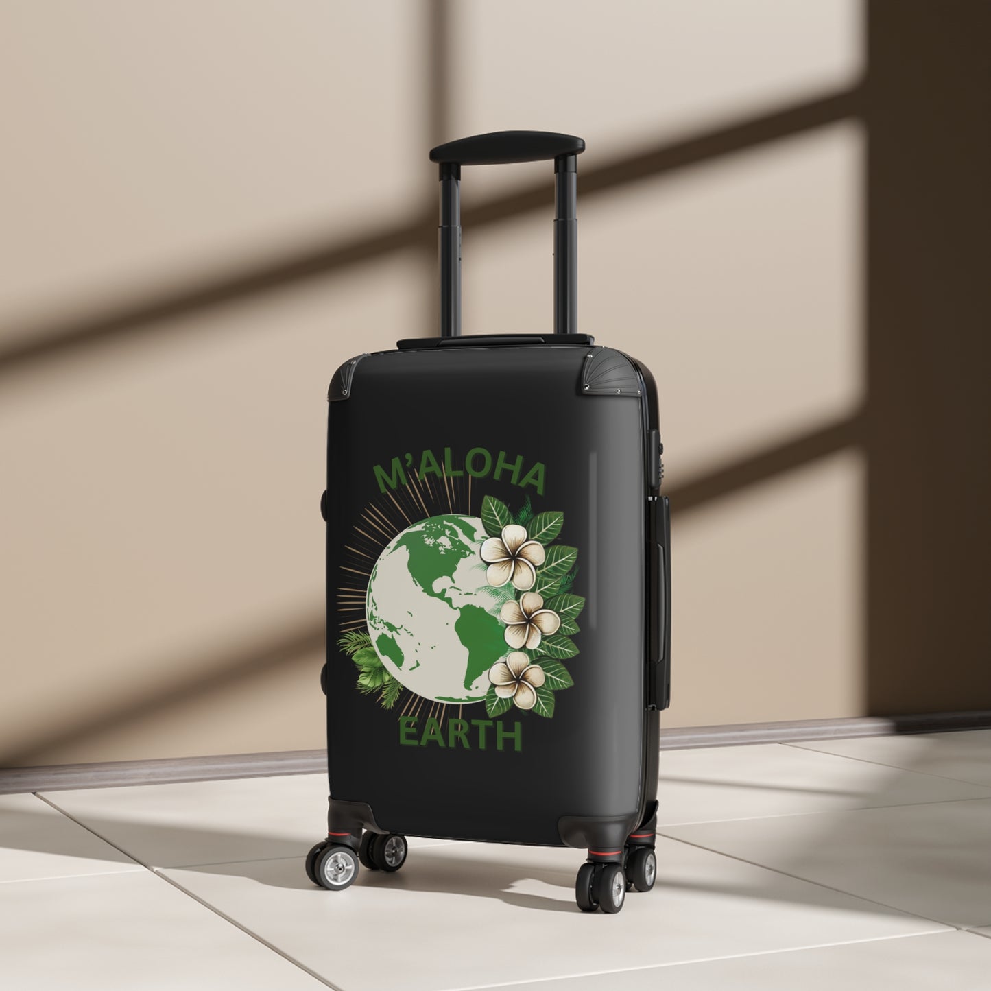 M'Aloha Earth black Suitcase