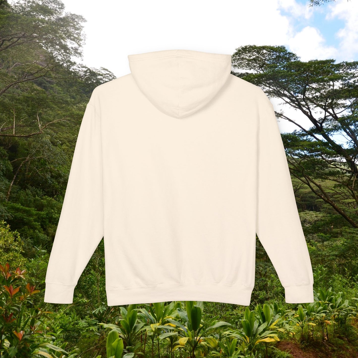 M'Aloha blue Earth Lightweight Hooded Sweatshirt