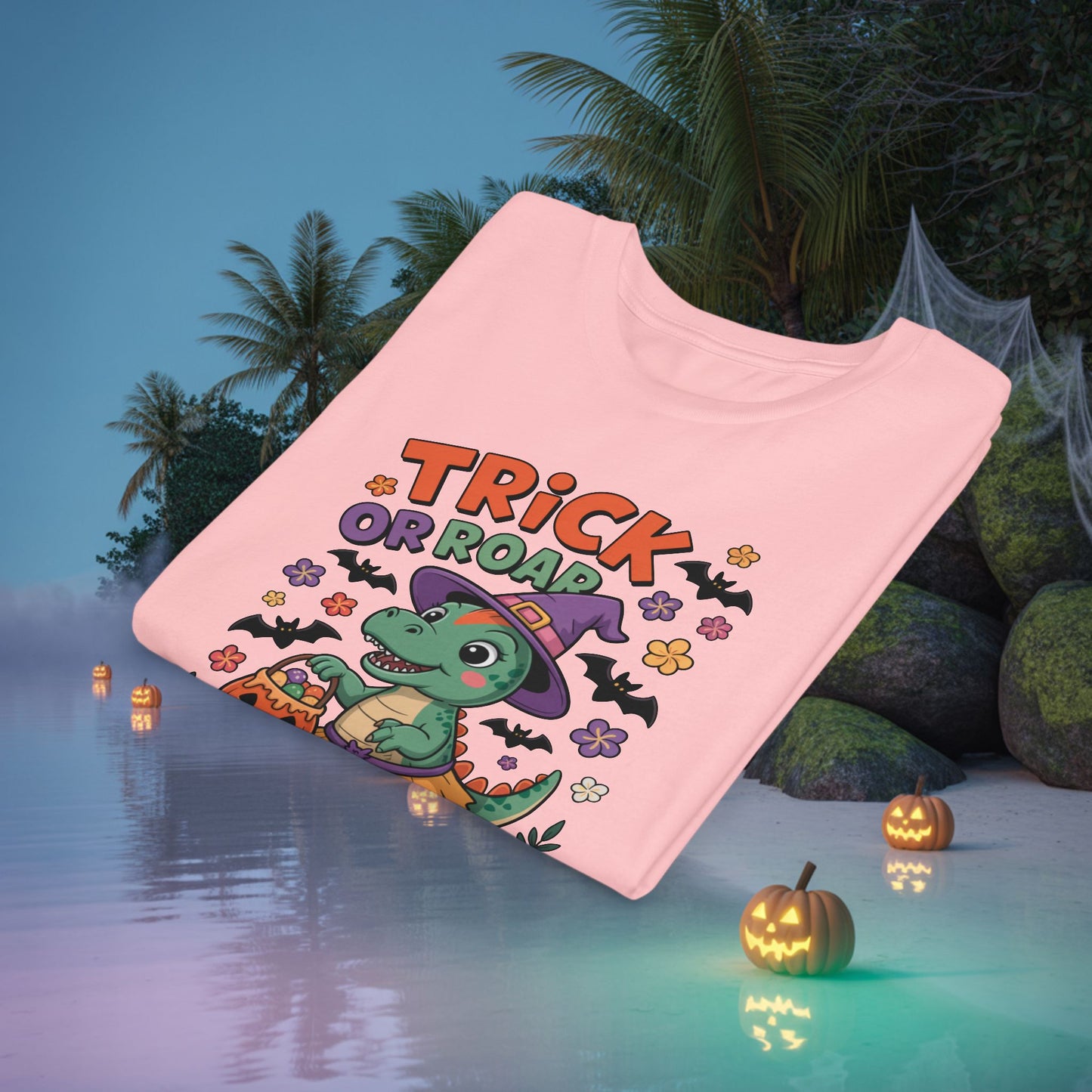Trick or Roar Kids Tee