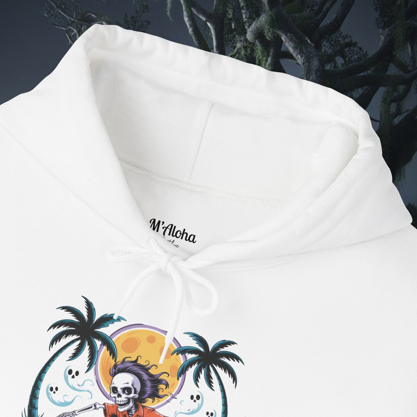 Surfing Skelton Hoodie