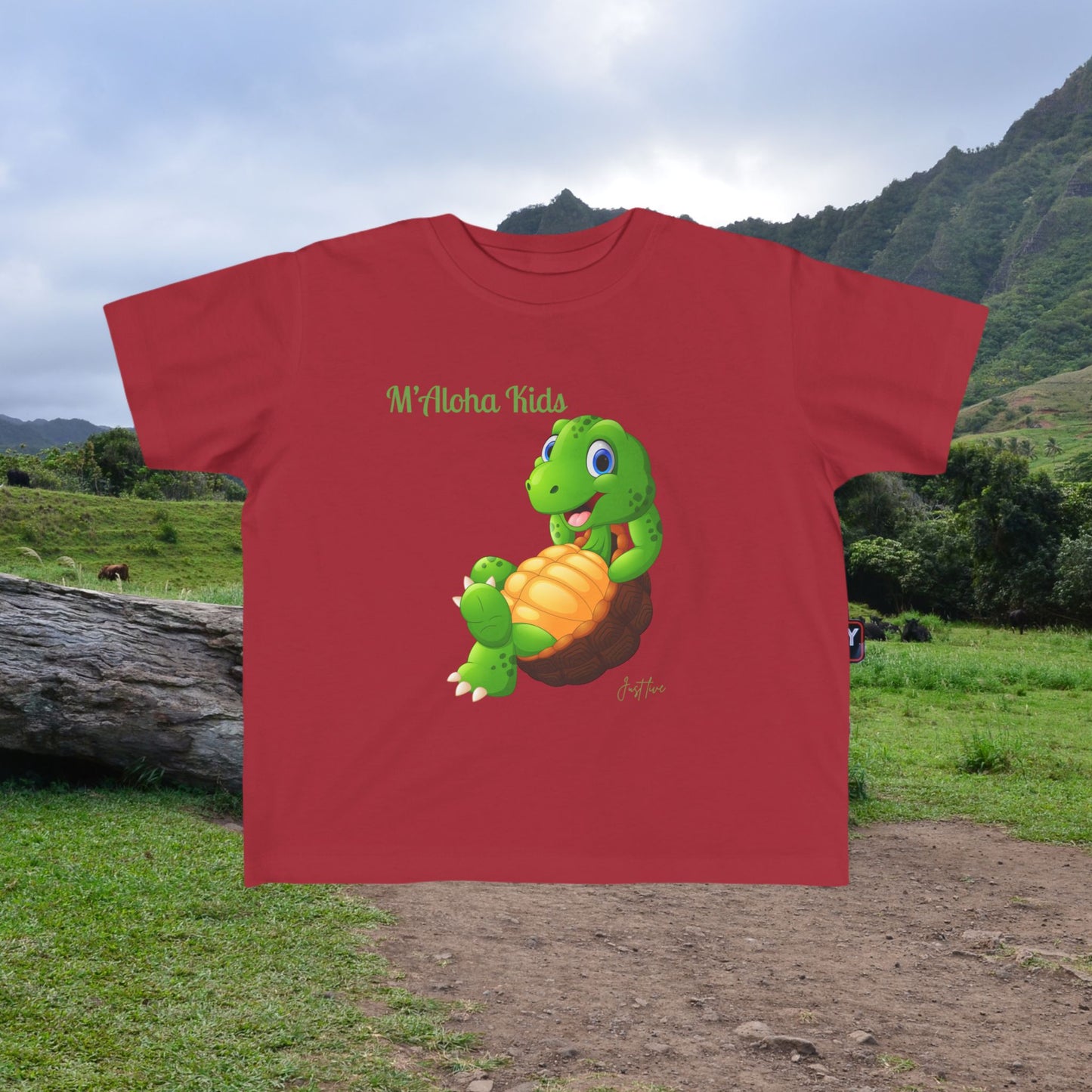 Lani the relaxed Turtle Toddler T-Shirt