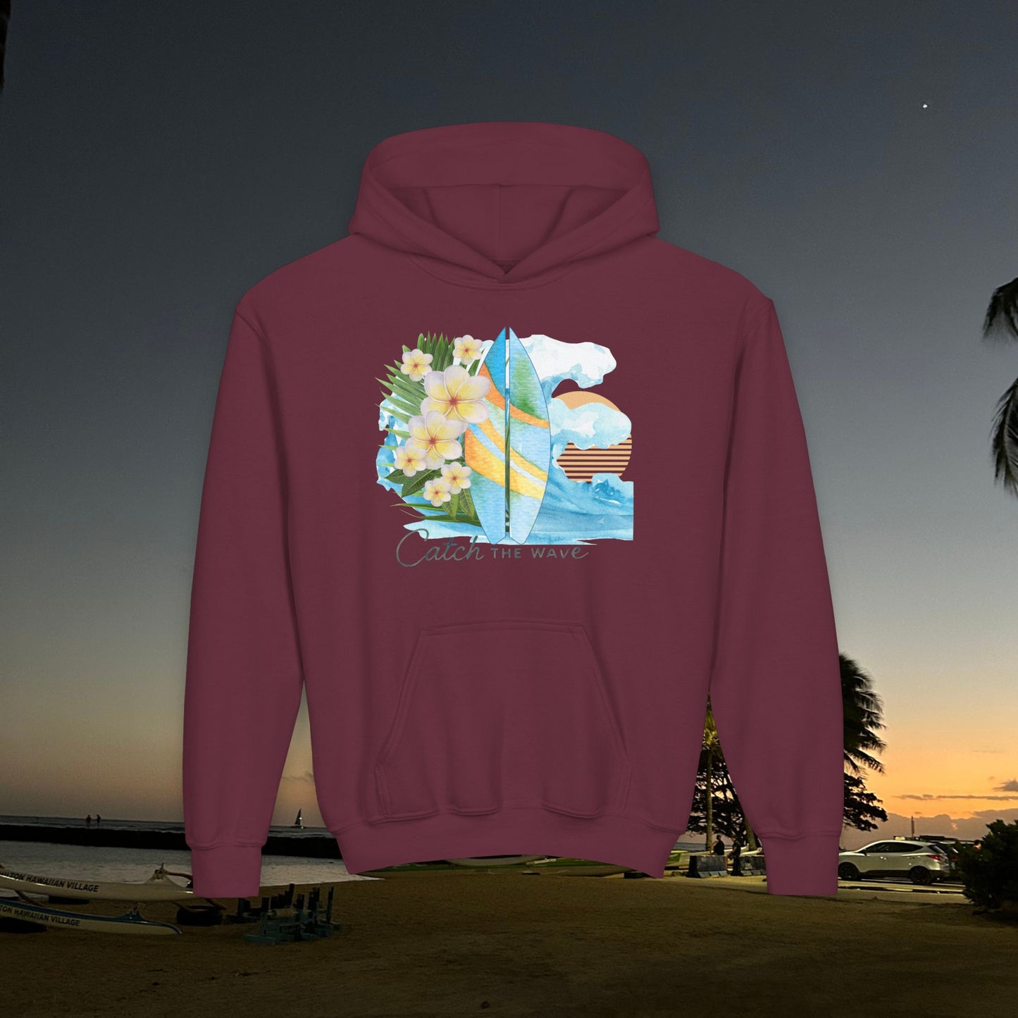 Catch the Wave - Youth Hoodie