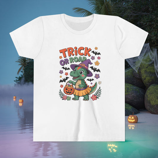 Trick or Roar Kids Tee
