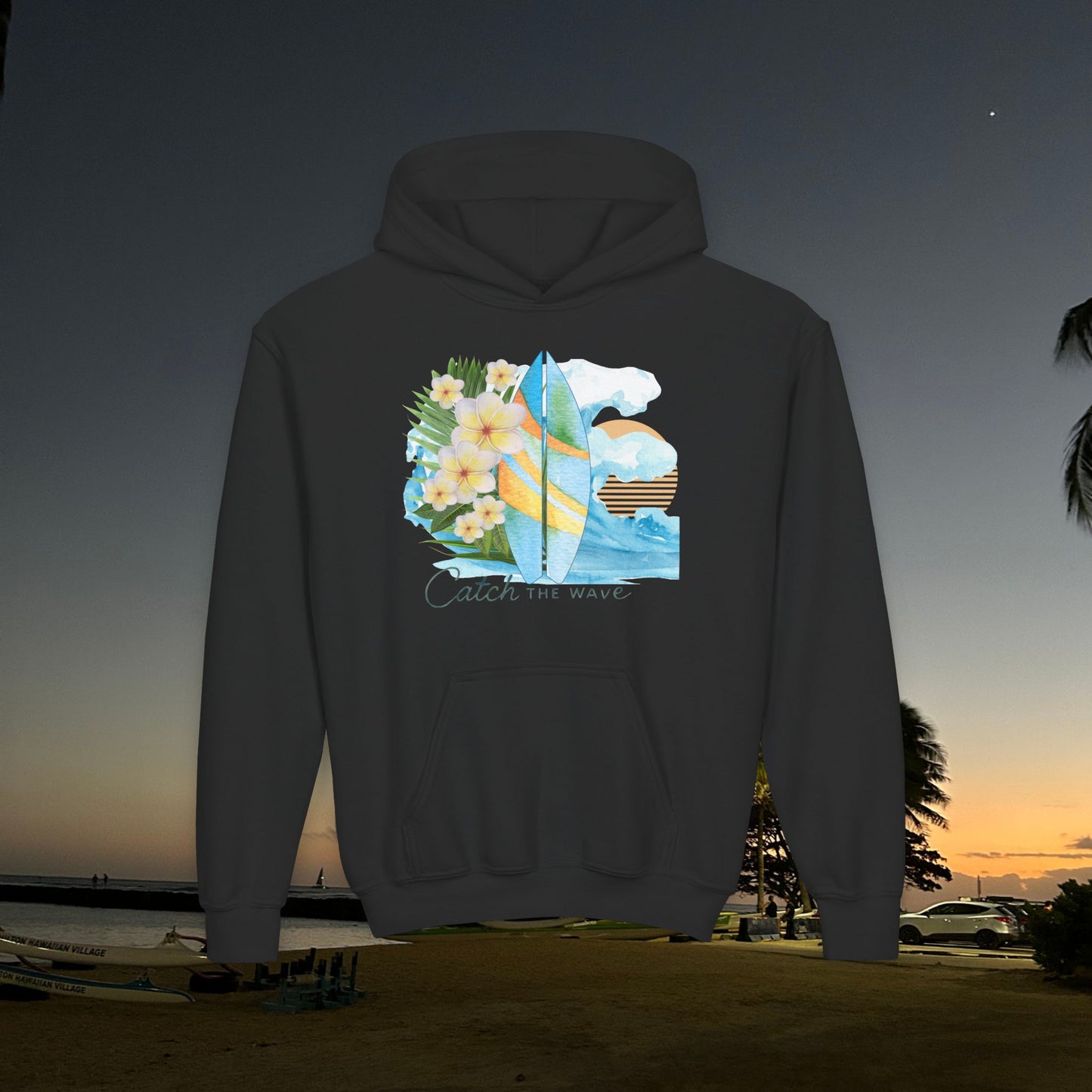 Catch the Wave - Youth Hoodie