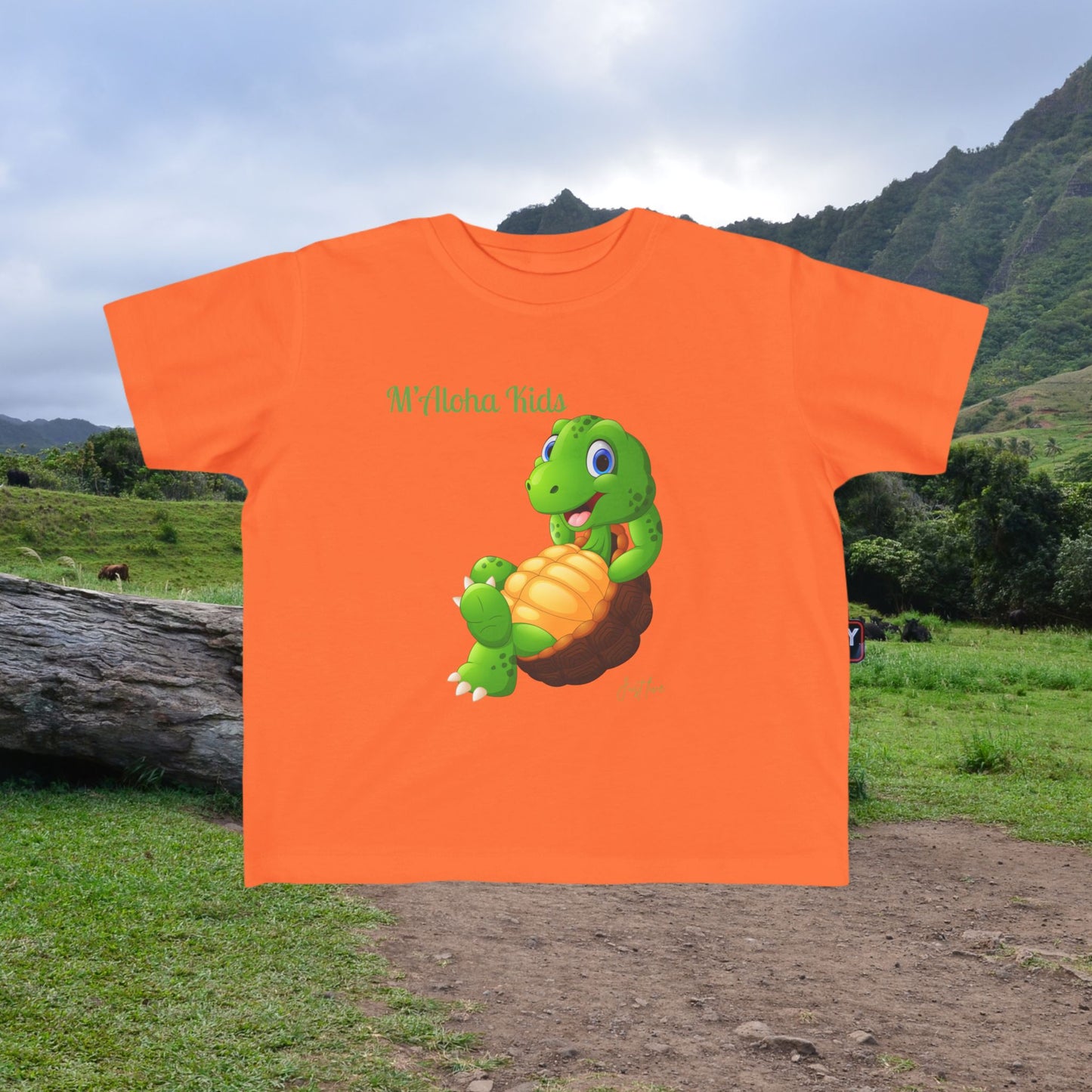 Lani the relaxed Turtle Toddler T-Shirt