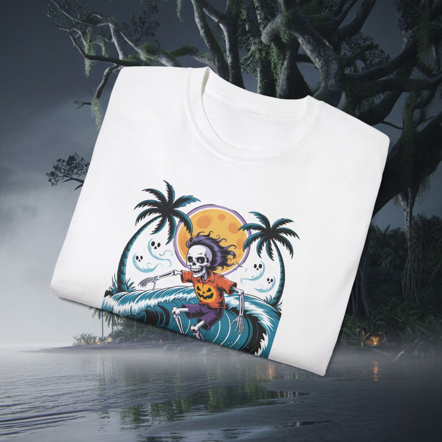 Surfing Skelton Tee