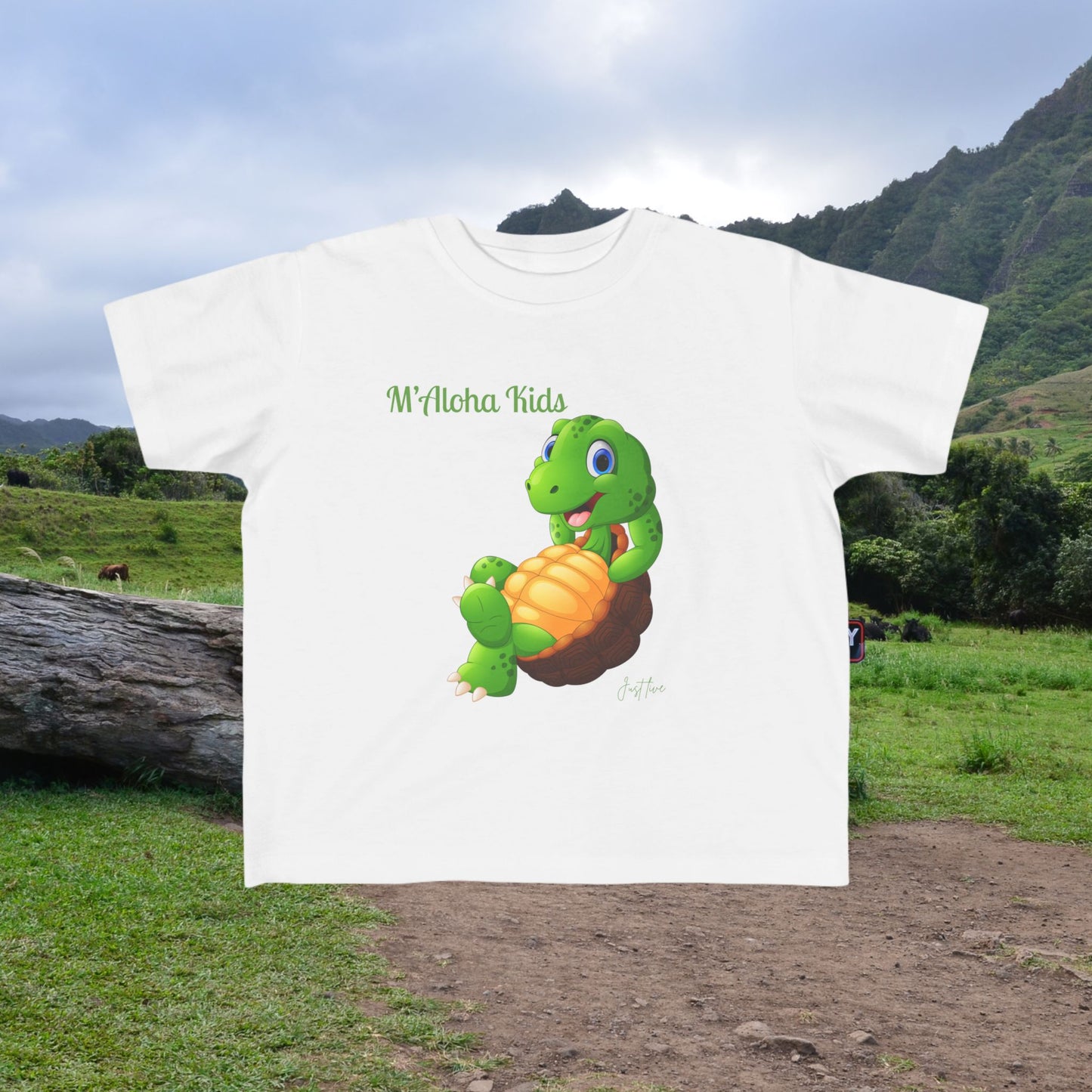 Lani the relaxed Turtle Toddler T-Shirt