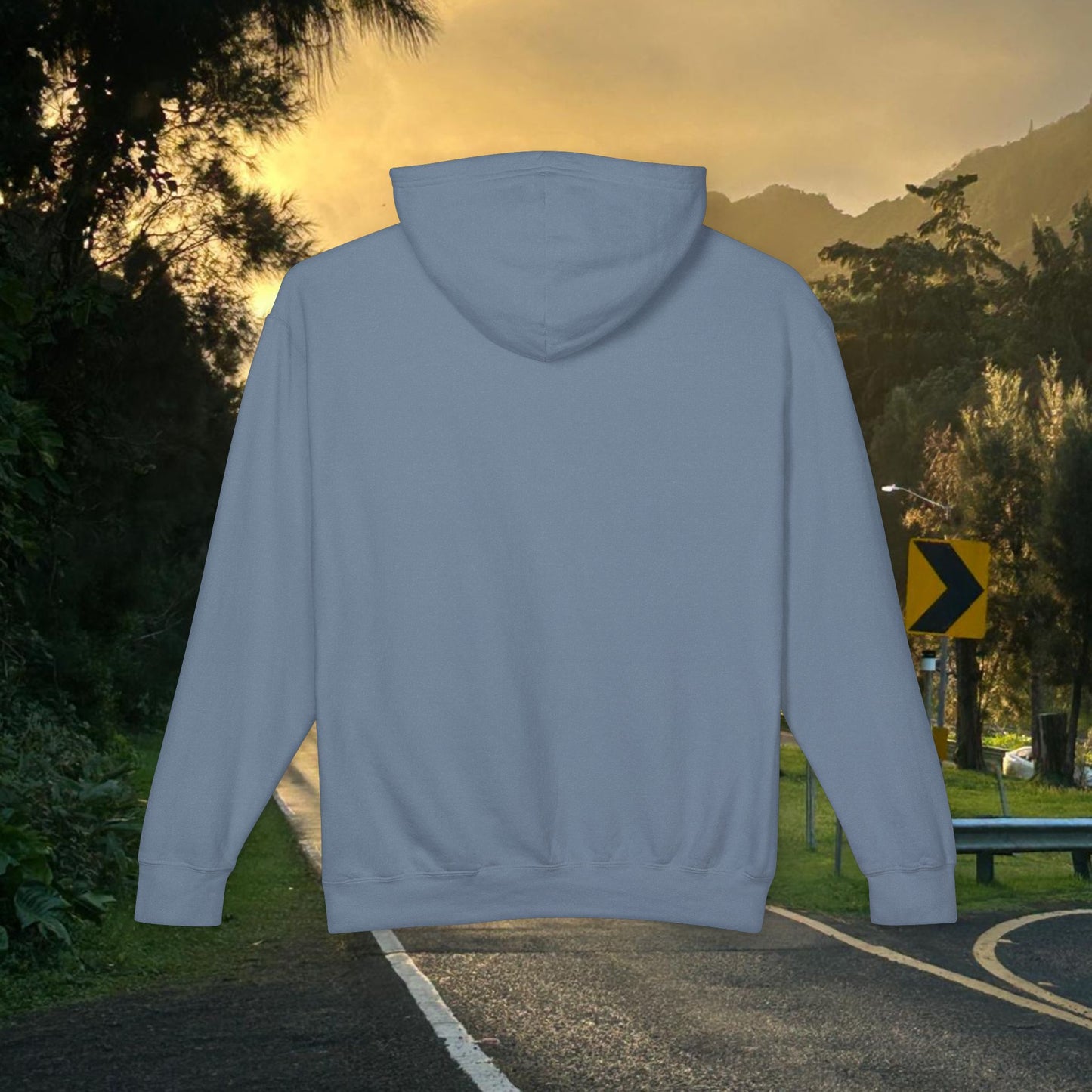 M'Aloha red Earth Lightweight Hooded Sweatshirt