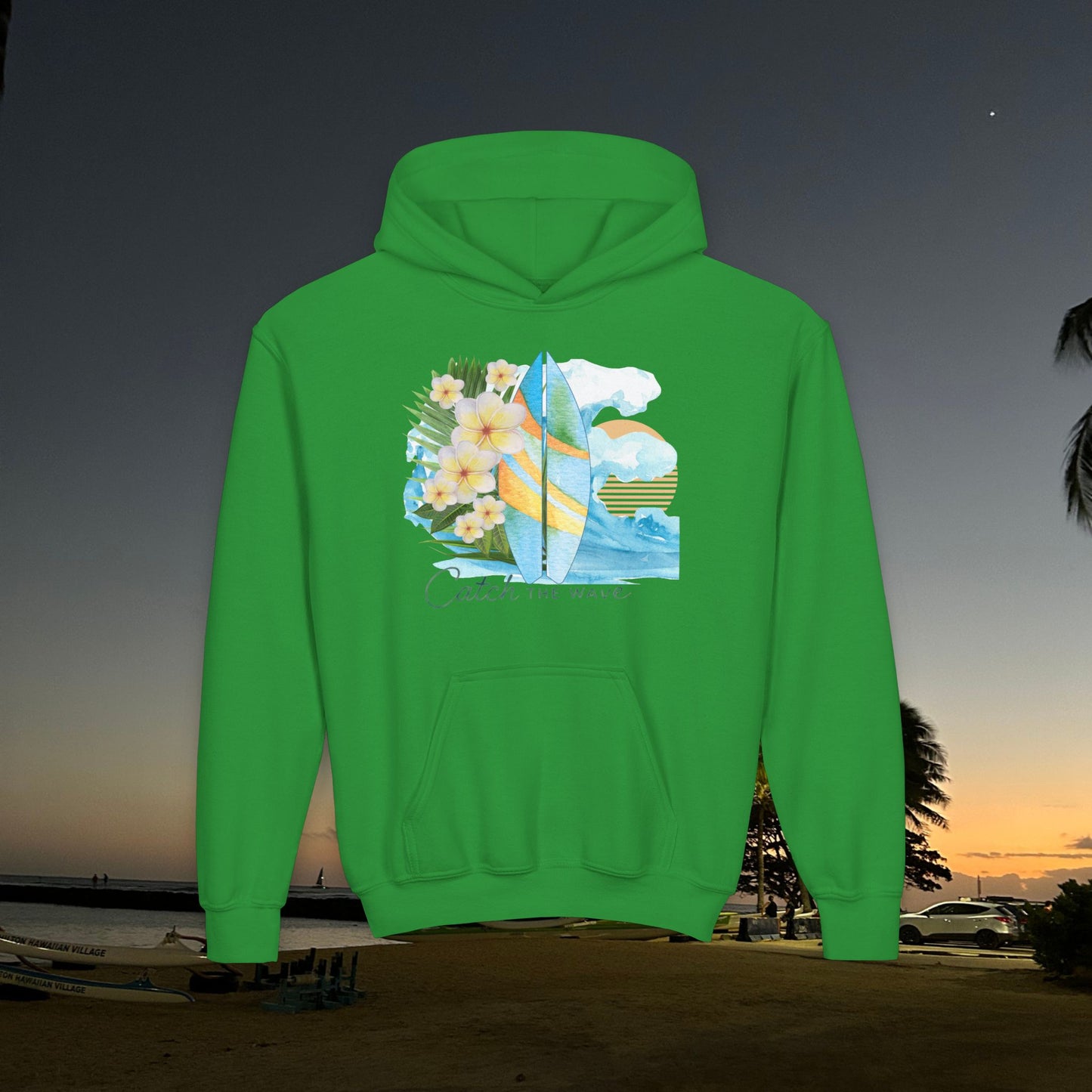 Catch the Wave - Youth Hoodie