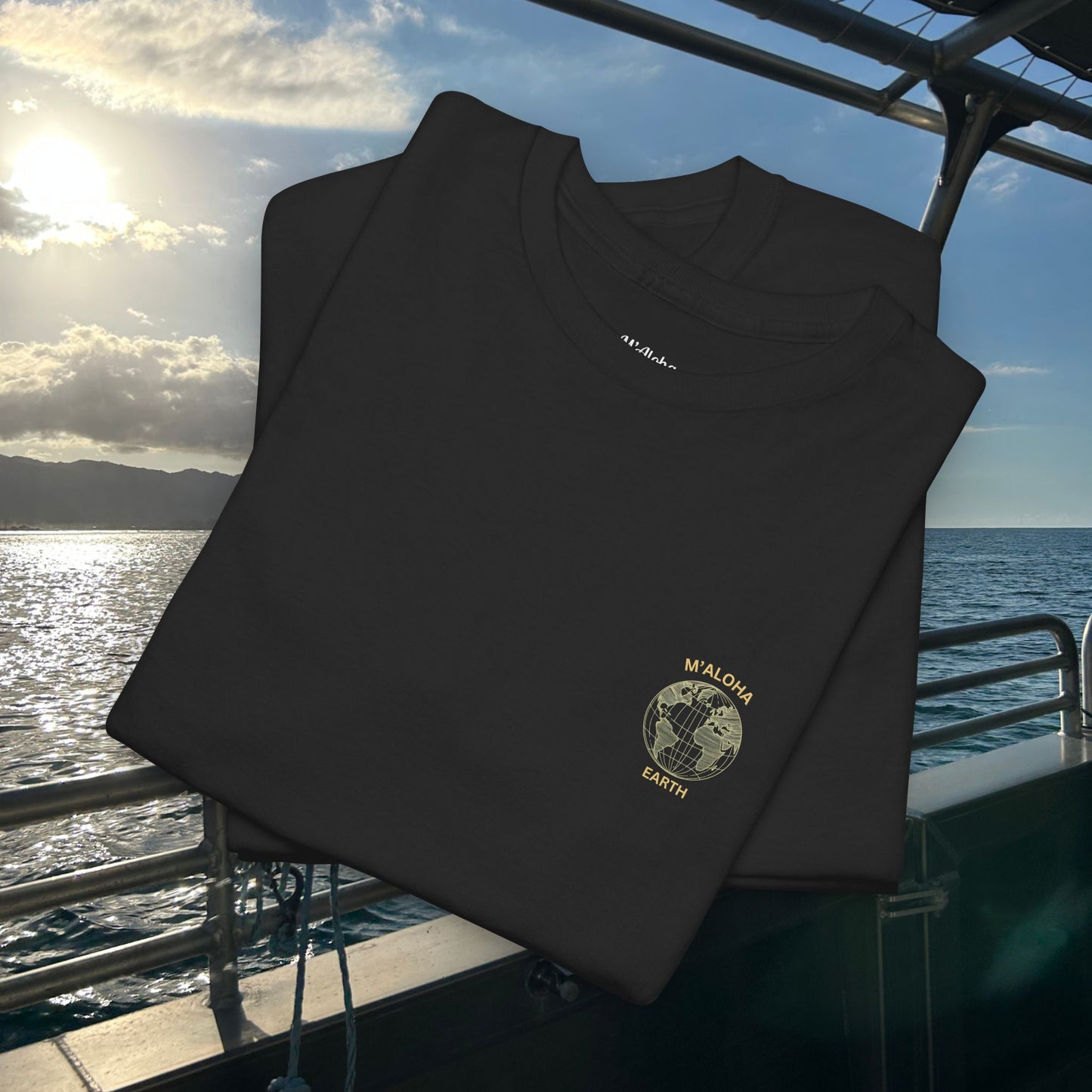 M'Aloha Earth - Compass Men's T-Shirt