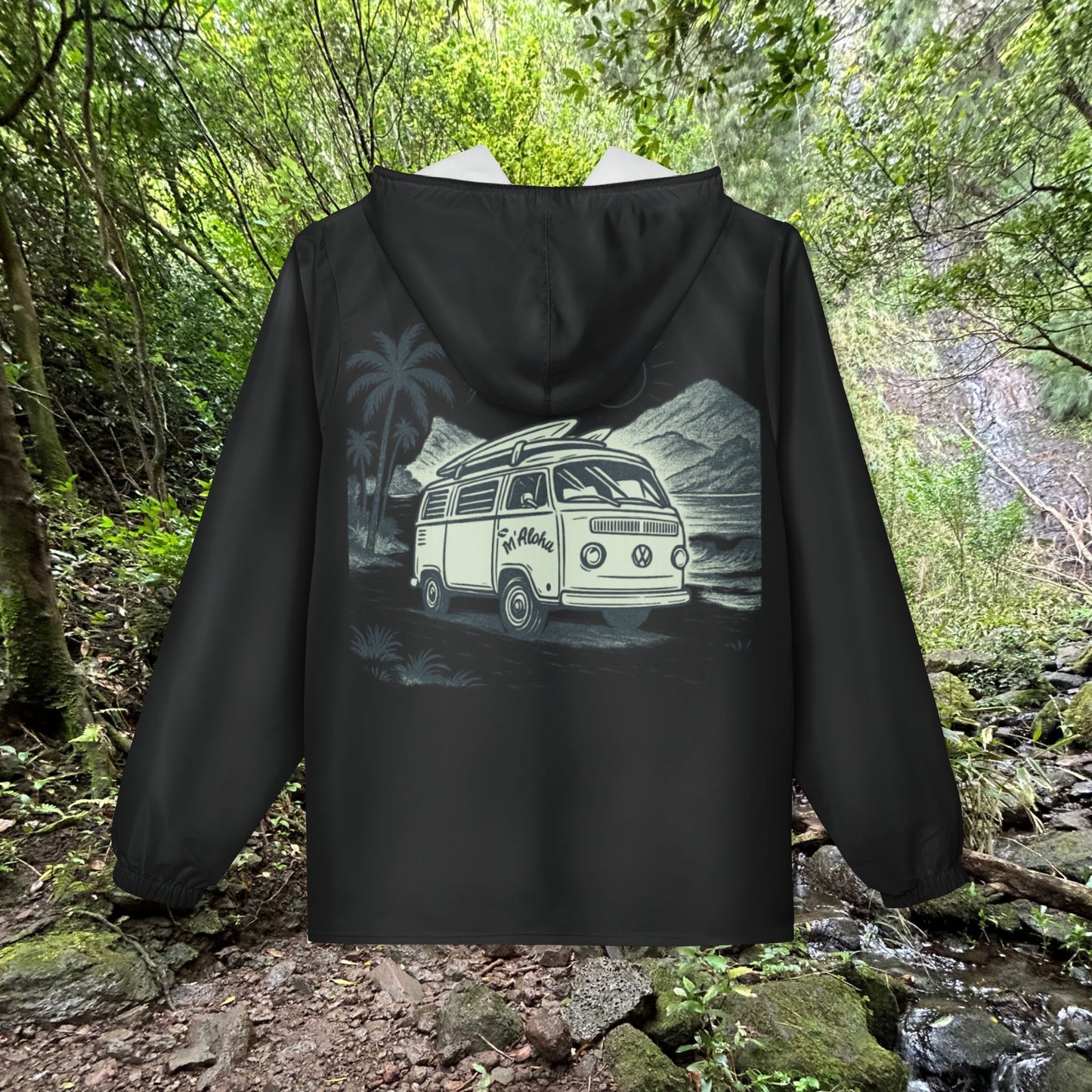 Windbreaker Black Nostalgia