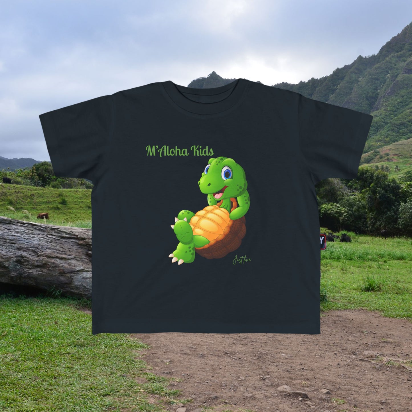 Lani the relaxed Turtle Toddler T-Shirt