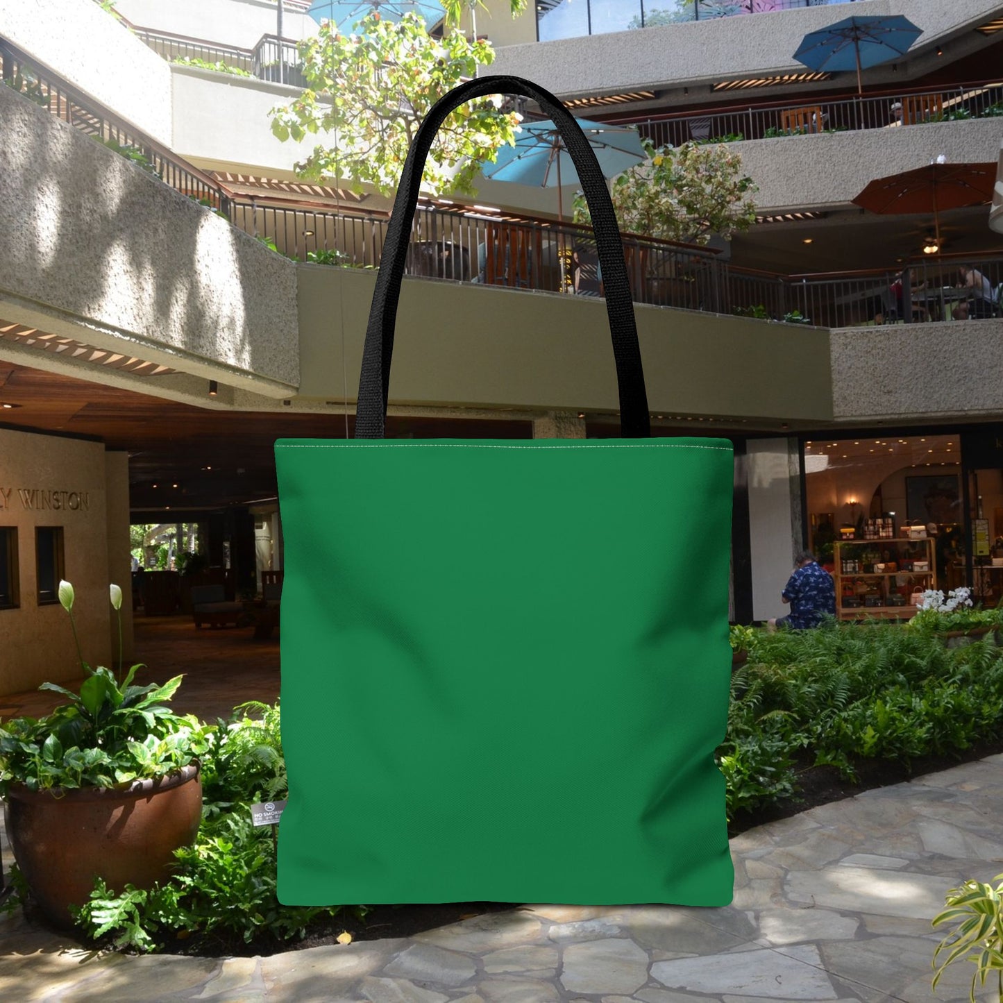 M'Aloha green Eco Bag