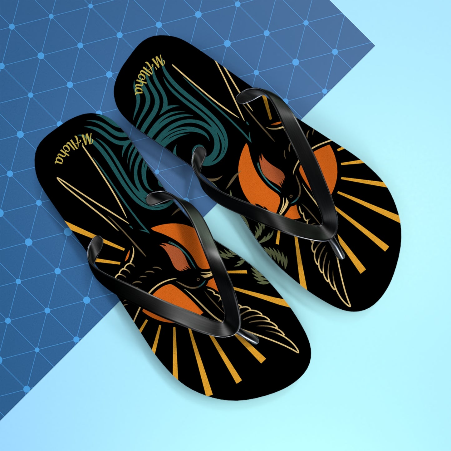 Wings of Aloha - Flip Flops