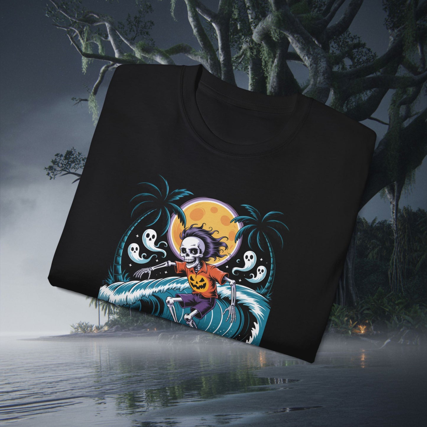 Surfing Skelton Tee