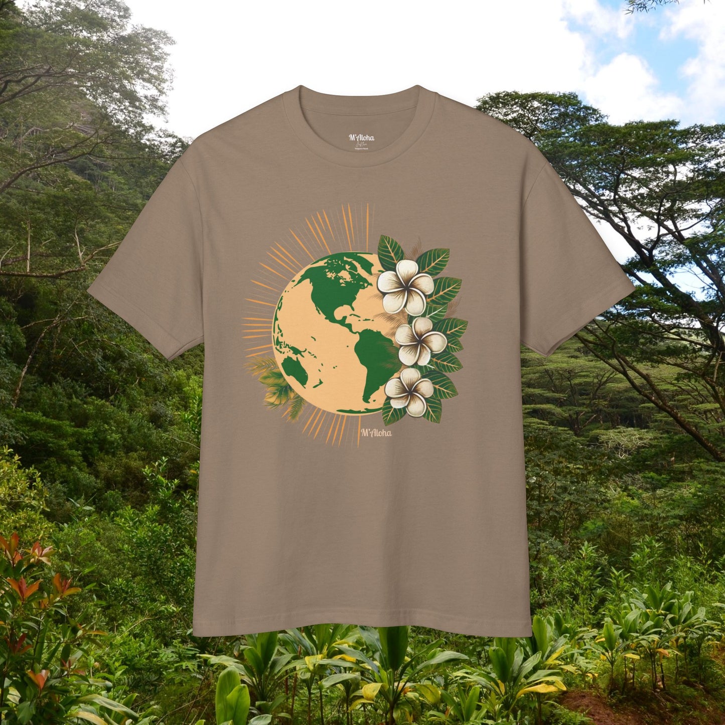 M'Aloha brown Earth Unisex-T-Shirt