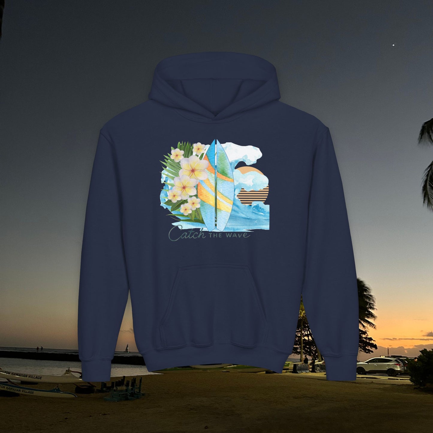 Catch the Wave - Youth Hoodie
