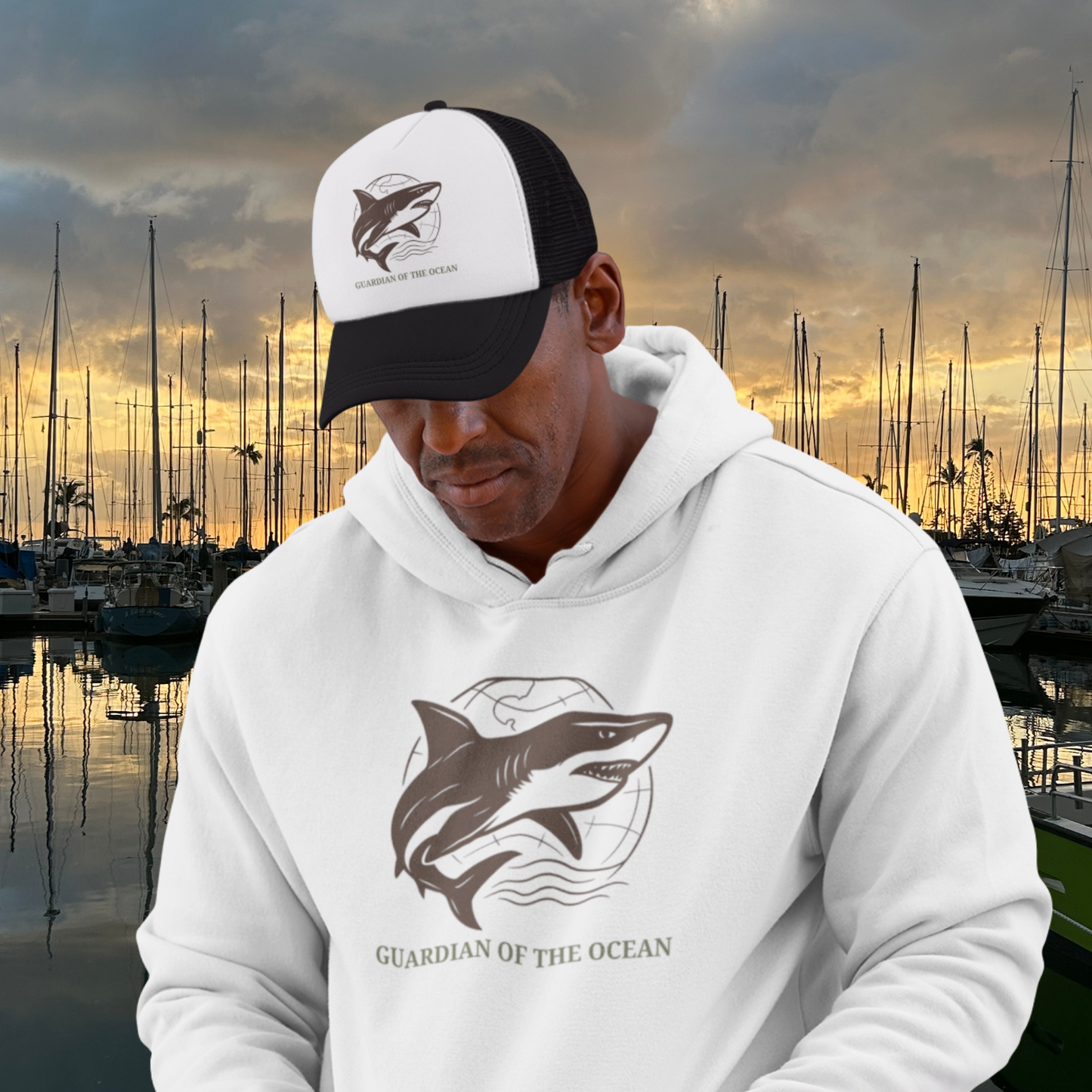 Shark- Mesh Cap