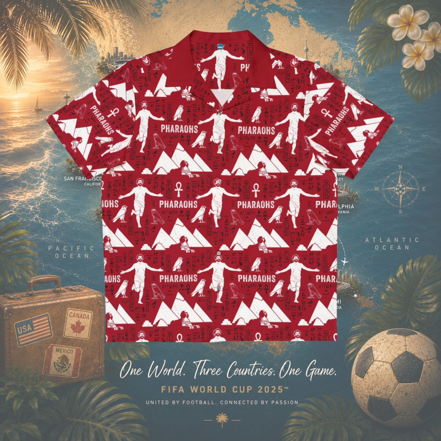 Hawaiian Worldcup Shirt Egypt