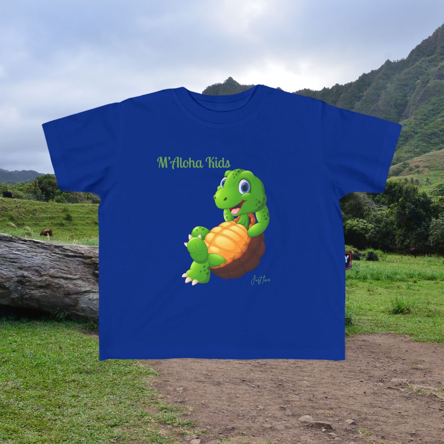Lani the relaxed Turtle Toddler T-Shirt