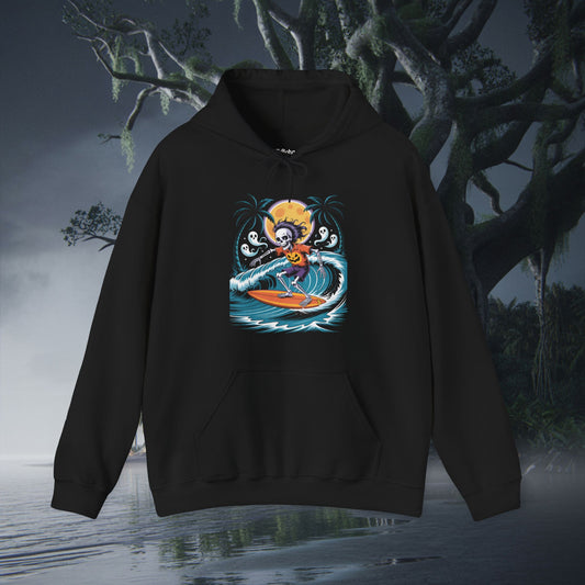 Surfing Skelton Hoodie