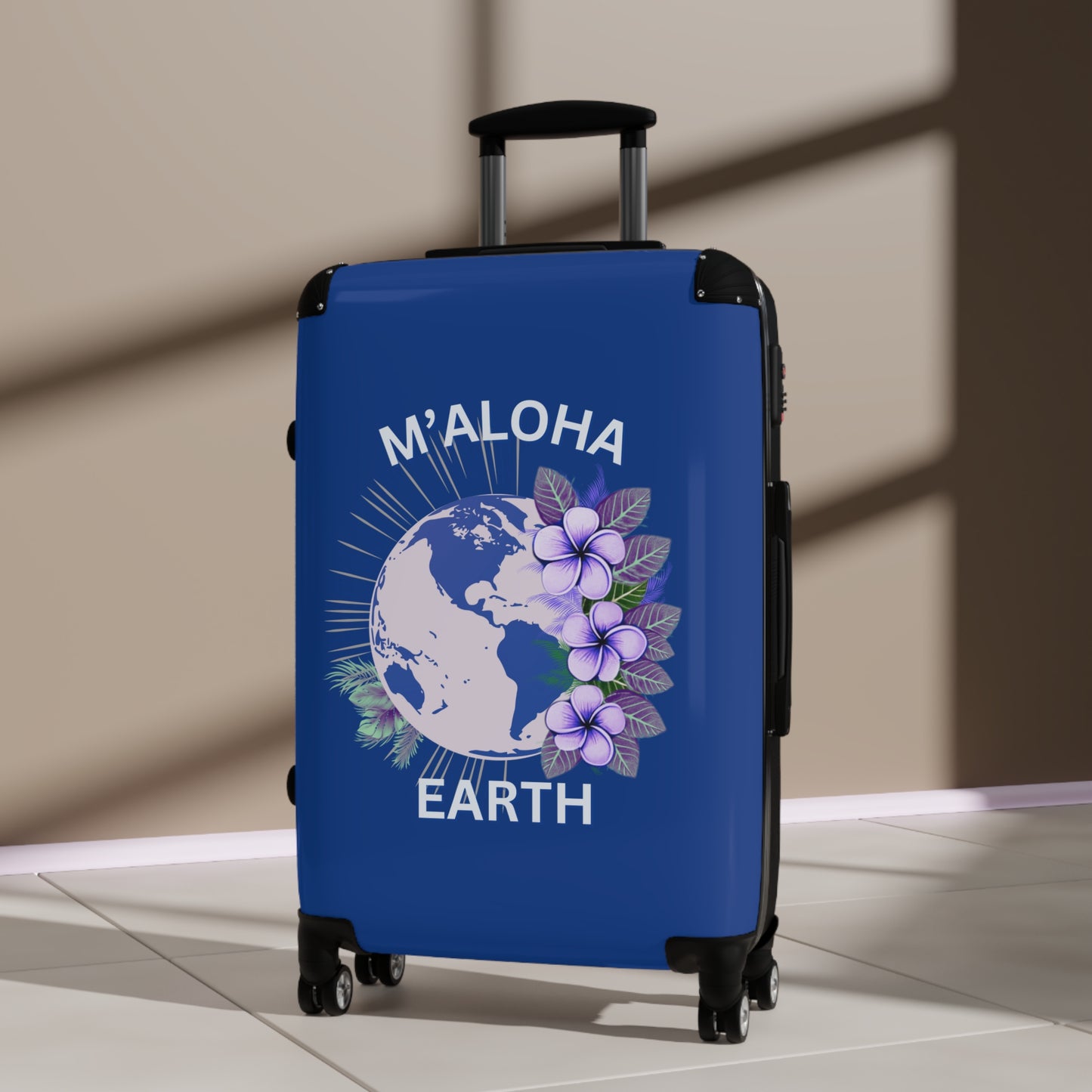 M'Aloha Earth blue Suitcase