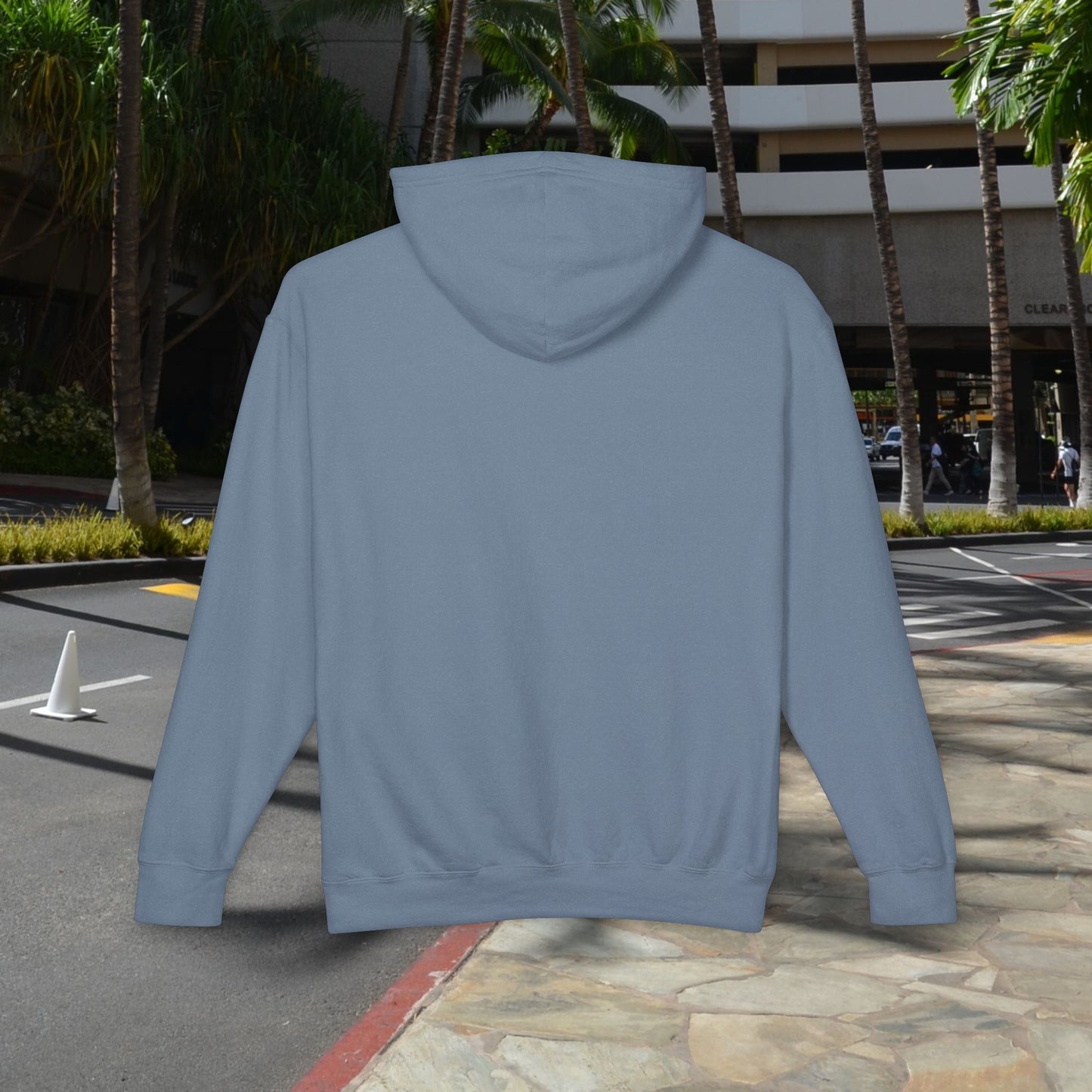 M'Aloha brown Earth Lightweight Hooded Sweatshirt
