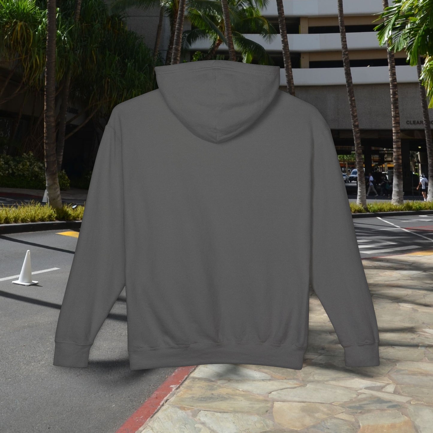 M'Aloha brown Earth Lightweight Hooded Sweatshirt