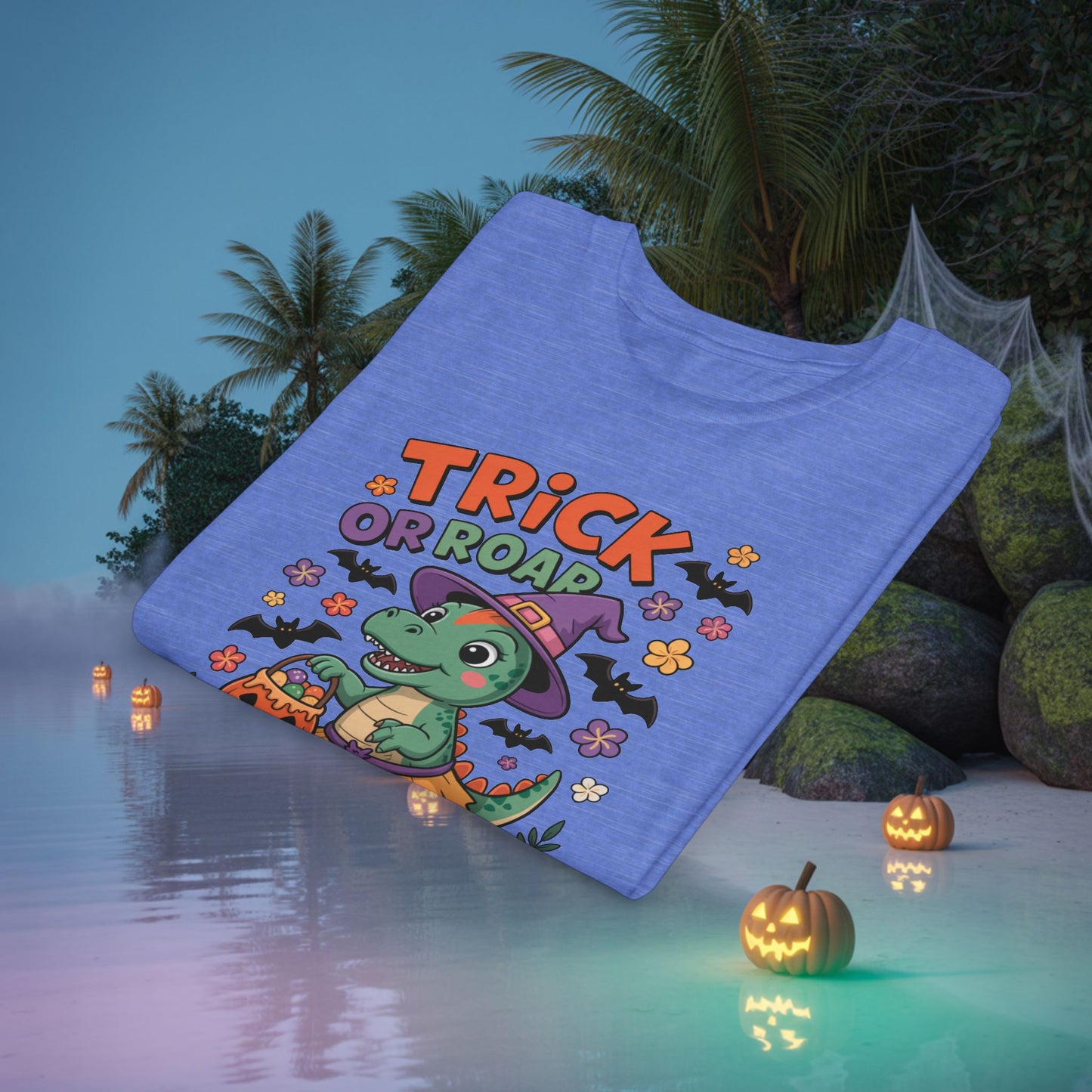 Trick or Roar Kids Tee