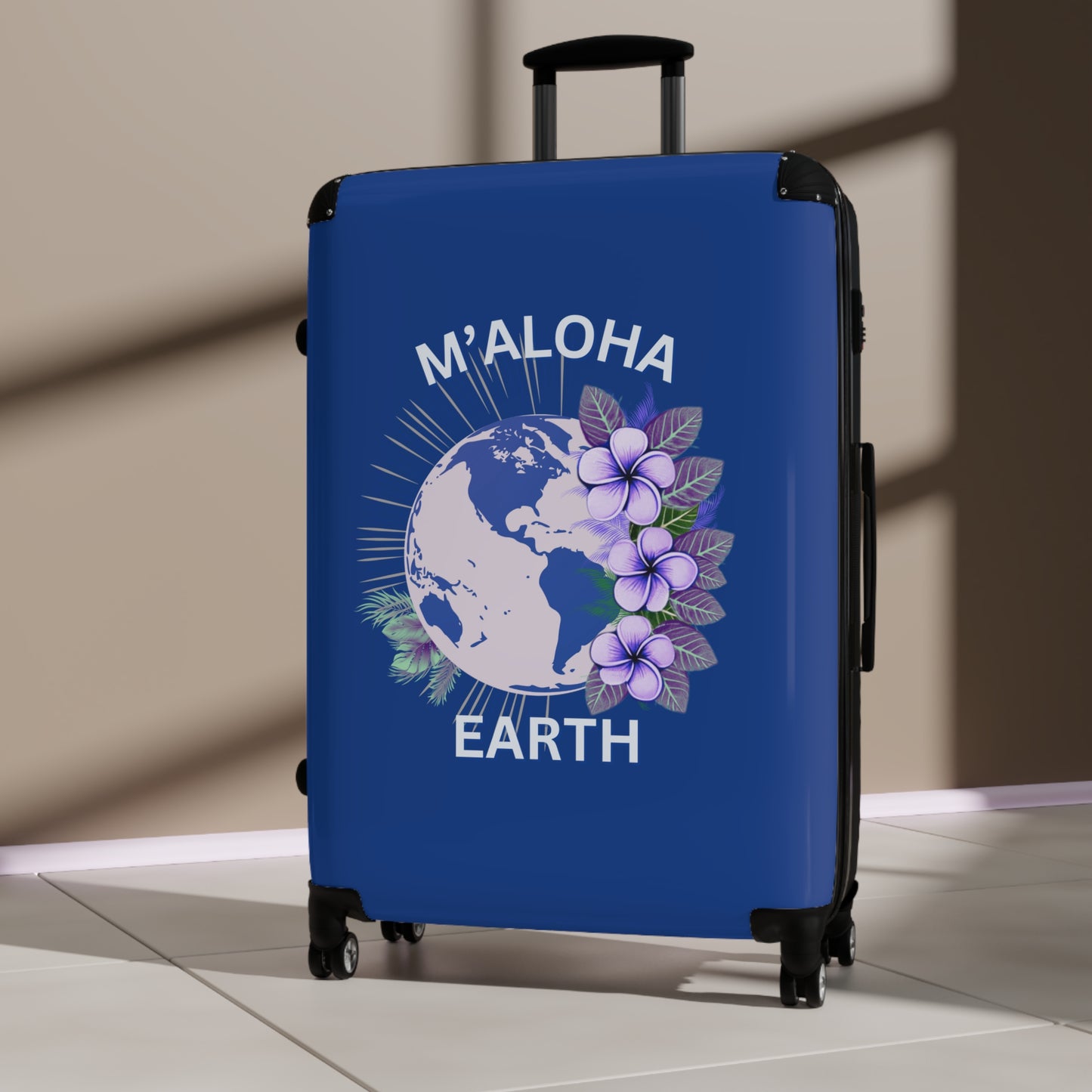 M'Aloha Earth blue Suitcase