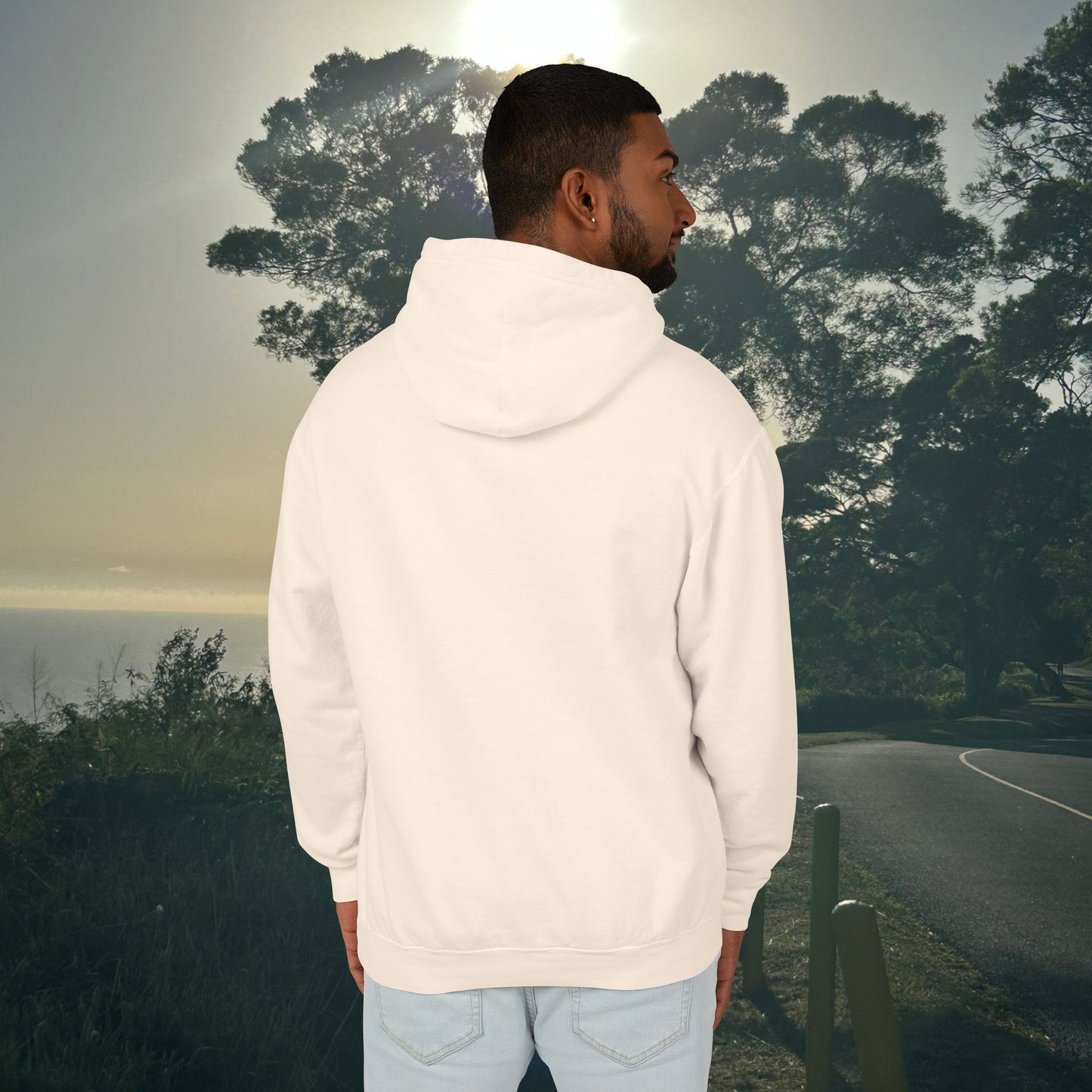 M'Aloha green Earth Lightweight Hooded Sweatshirt