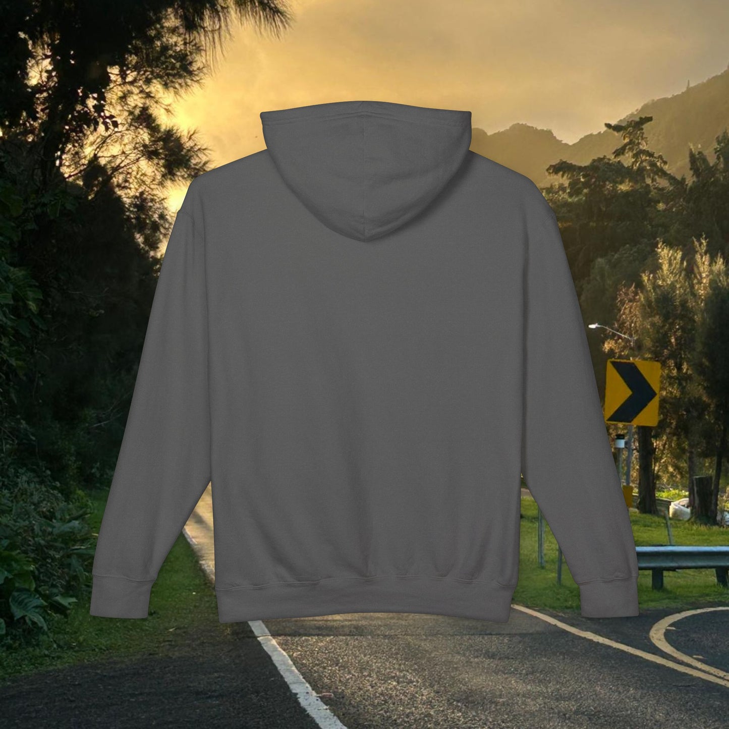 M'Aloha red Earth Lightweight Hooded Sweatshirt