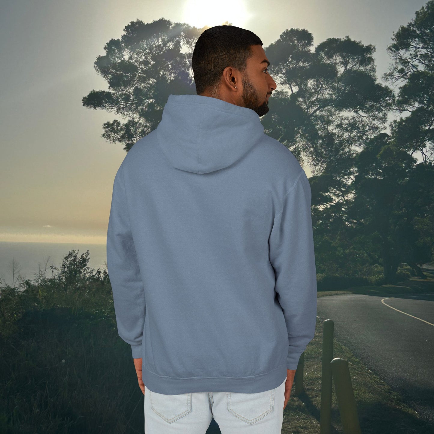 M'Aloha green Earth Lightweight Hooded Sweatshirt