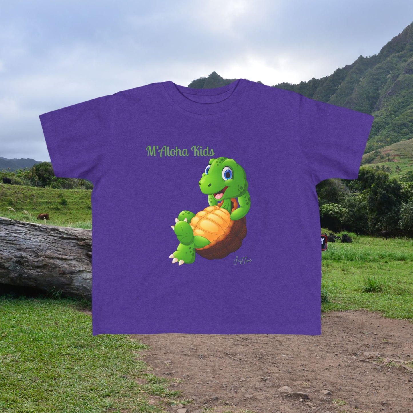 Lani the relaxed Turtle Toddler T-Shirt