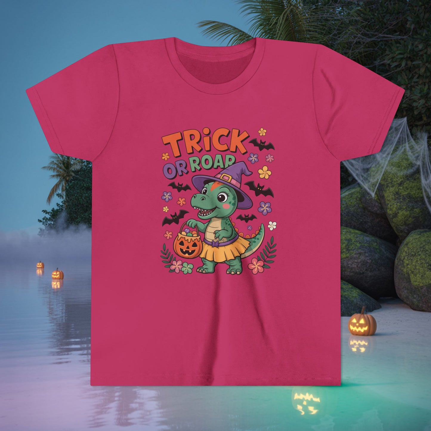 Trick or Roar Kids Tee