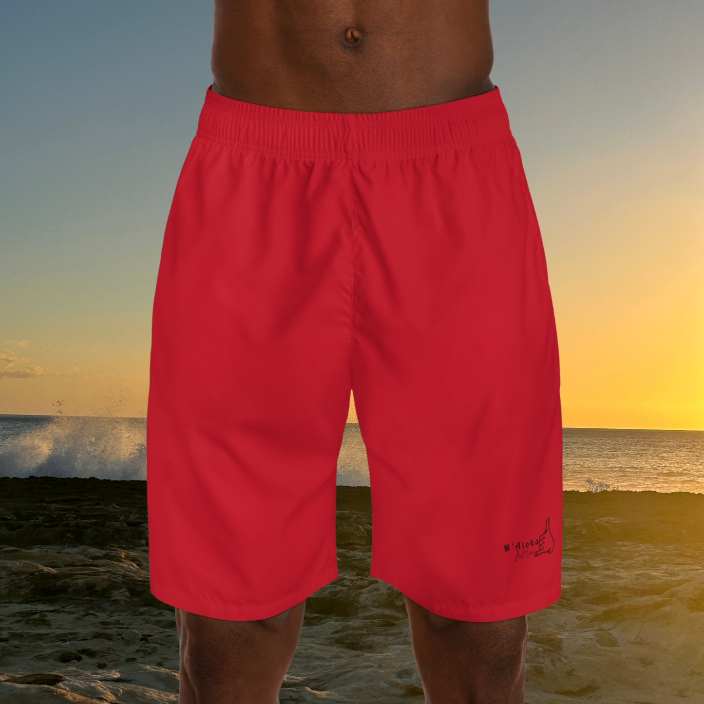 Volcano Shaka Men's Jogger Shorts