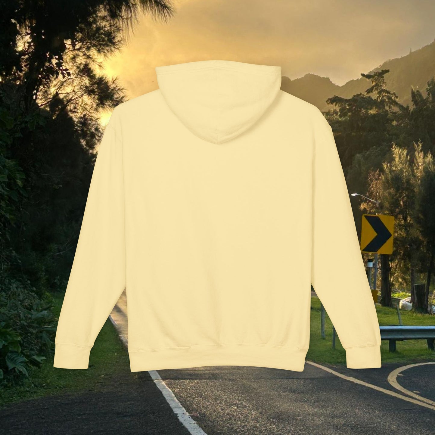 M'Aloha red Earth Lightweight Hooded Sweatshirt