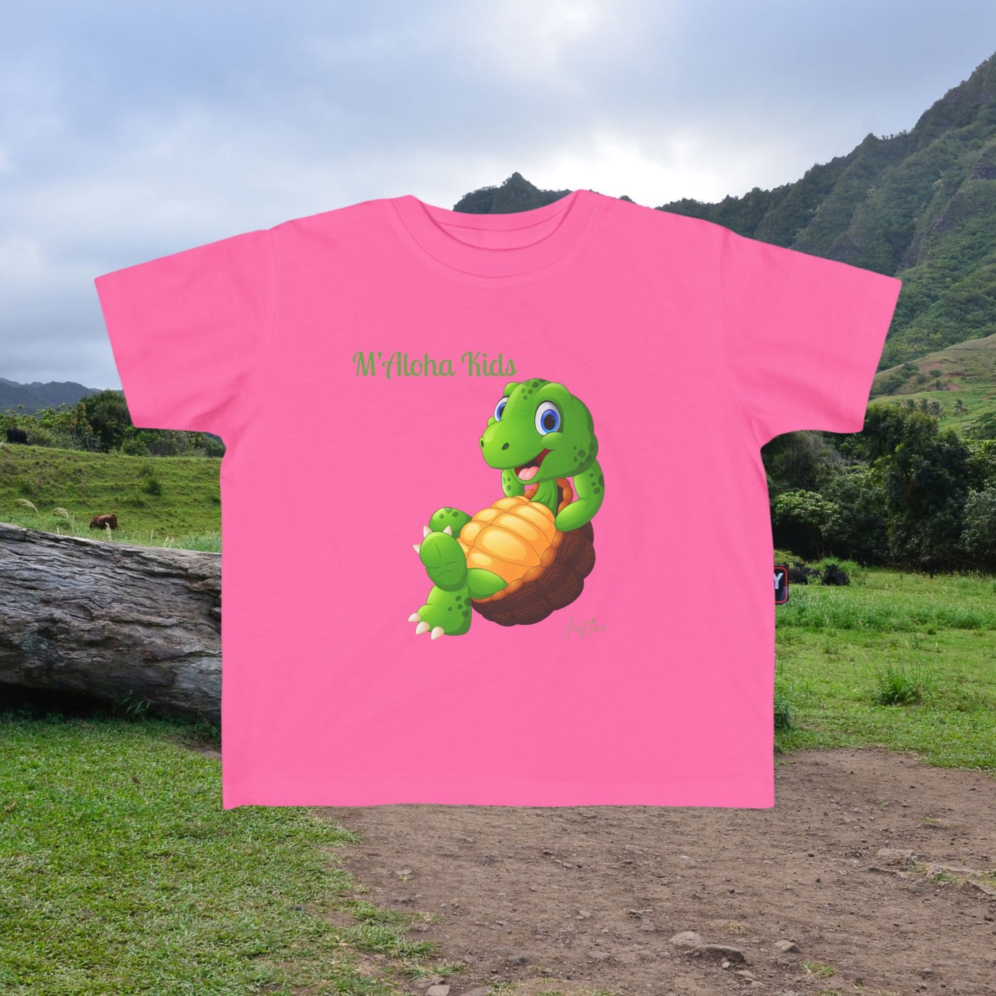Lani the relaxed Turtle Toddler T-Shirt