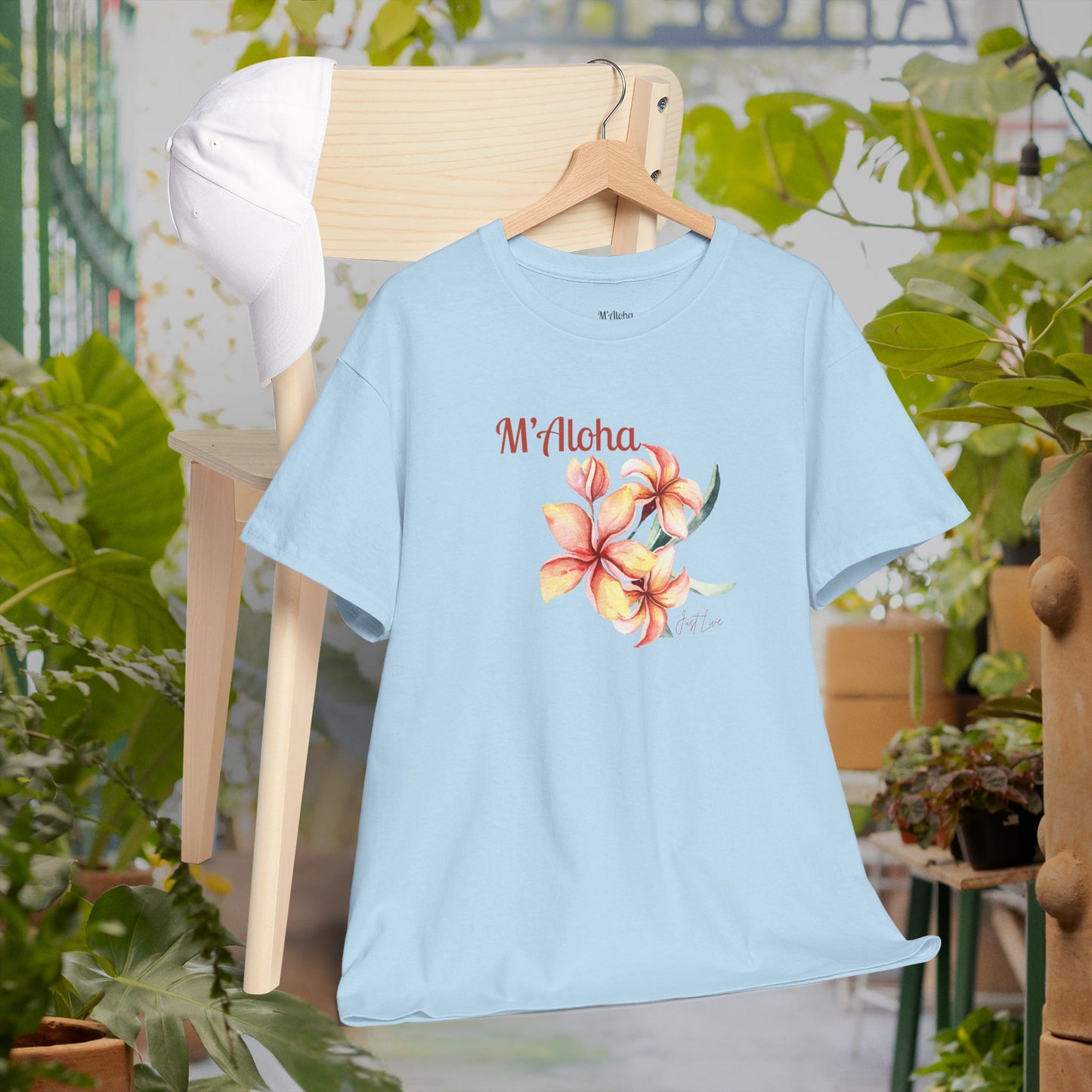 M'Aloha Flowers Woman T-Shirt