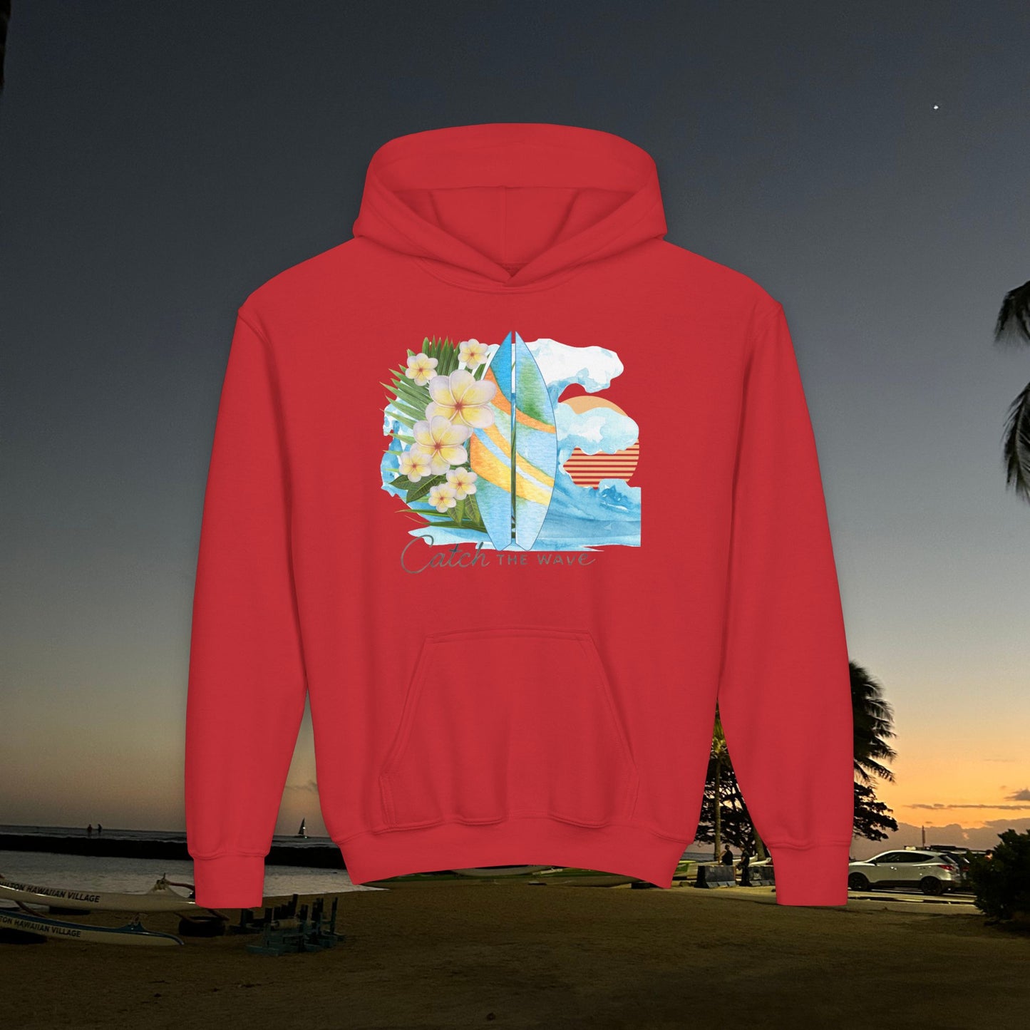 Catch the Wave - Youth Hoodie