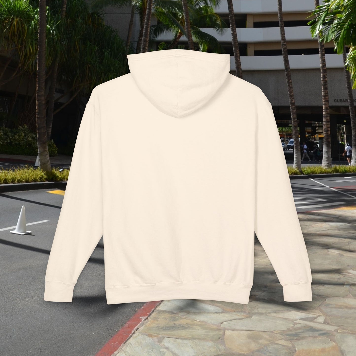 M'Aloha brown Earth Lightweight Hooded Sweatshirt
