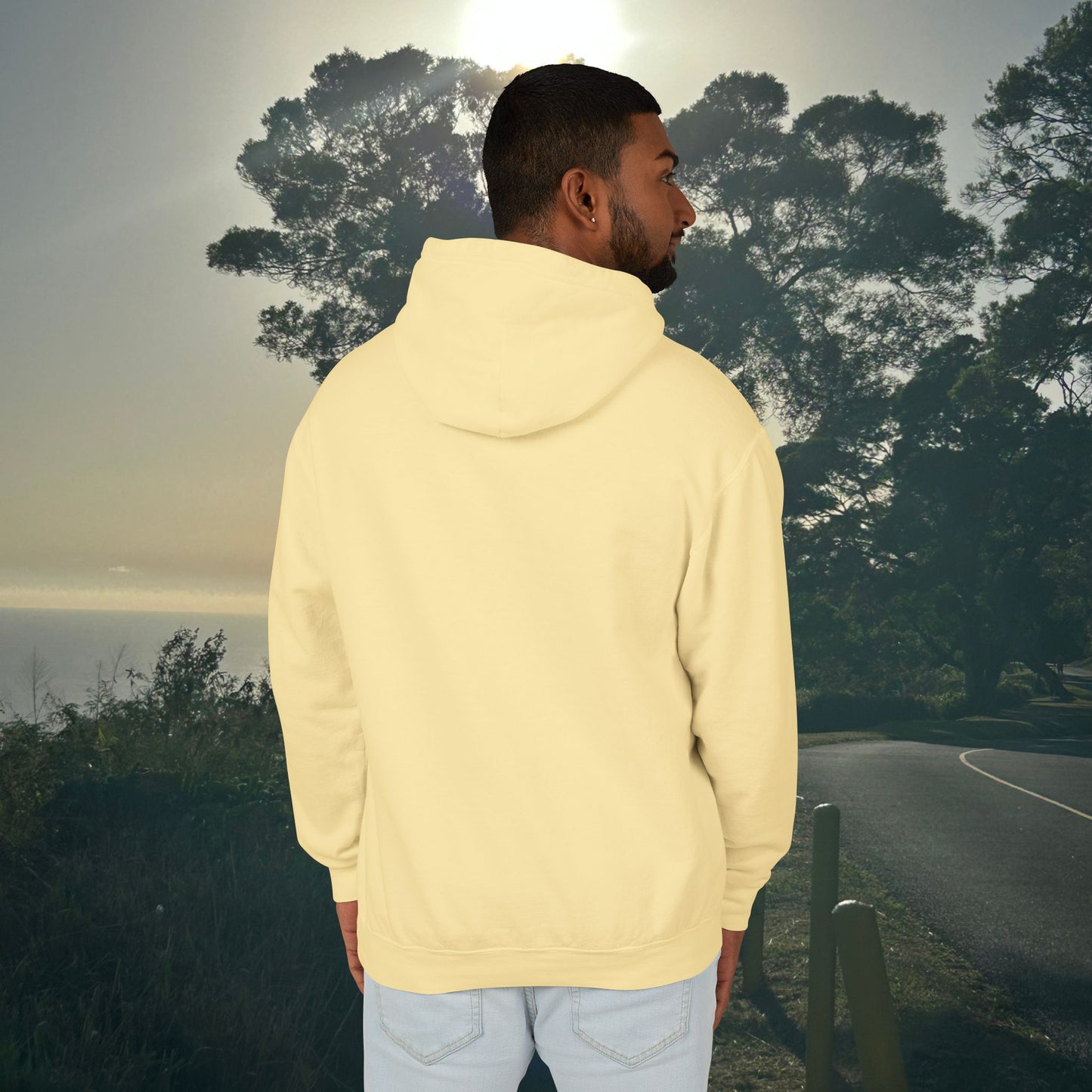 M'Aloha green Earth Lightweight Hooded Sweatshirt