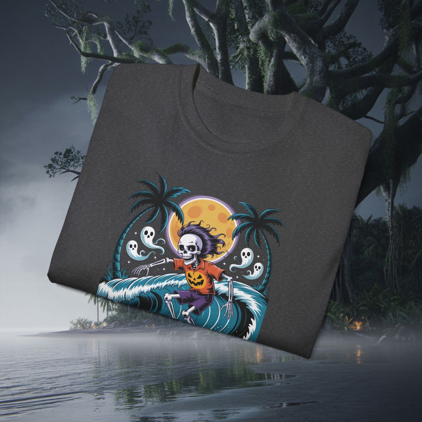 Surfing Skelton Tee