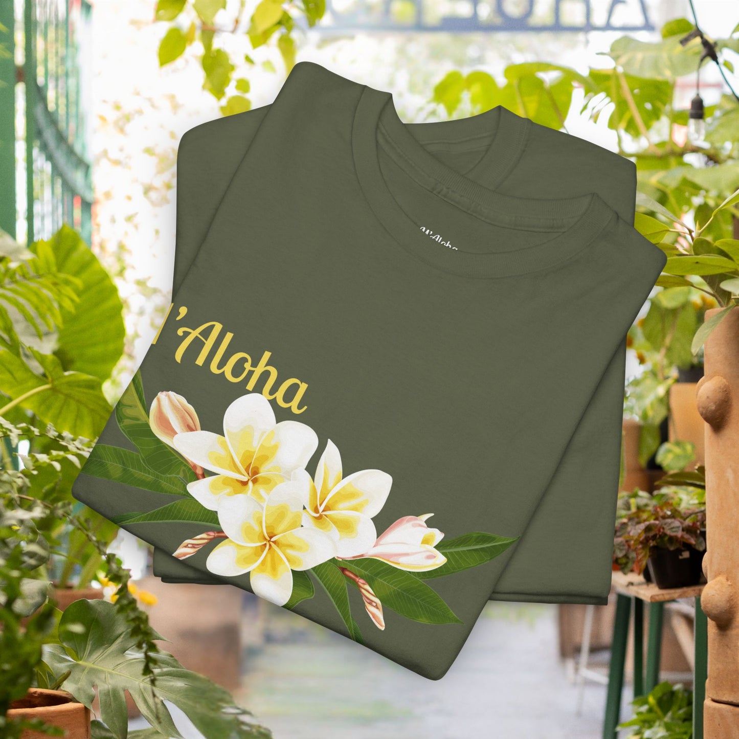M'Aloha Flowers Woman T-Shirt