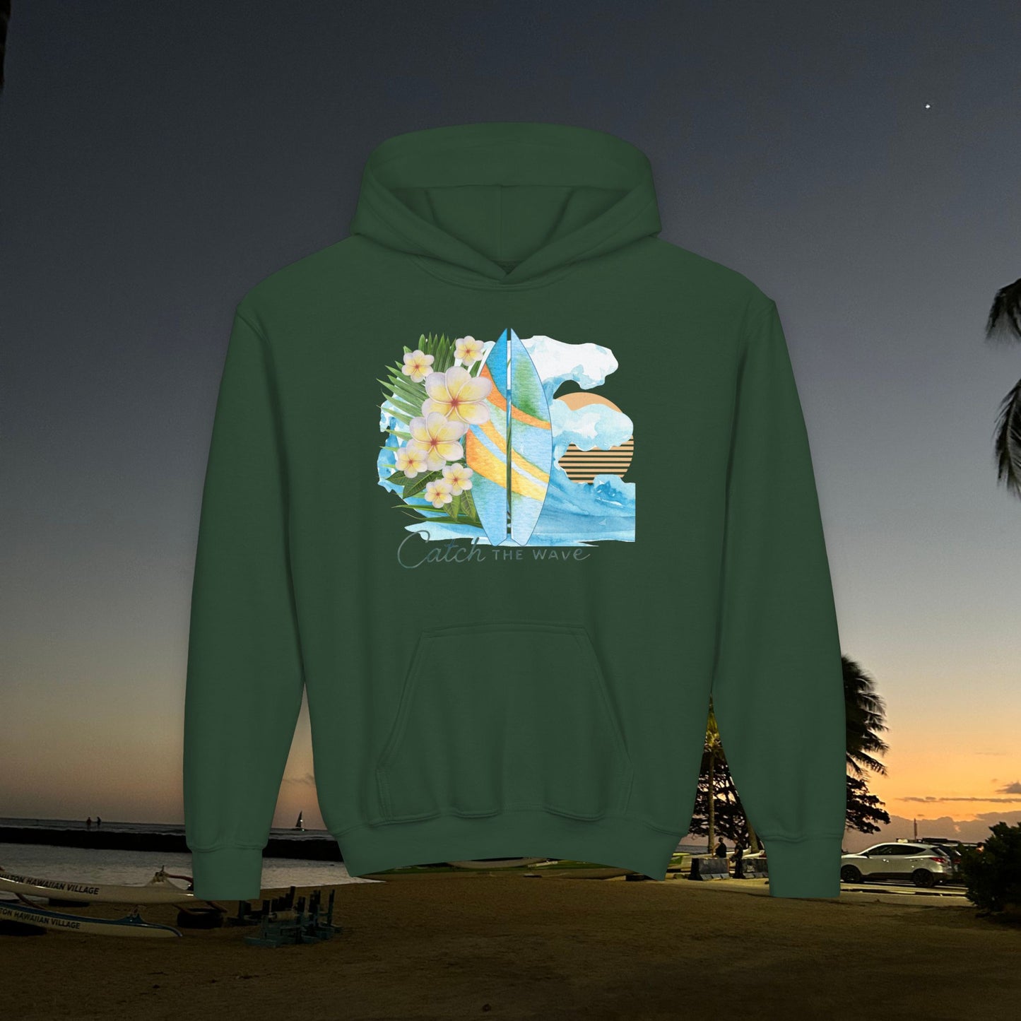 Catch the Wave - Youth Hoodie