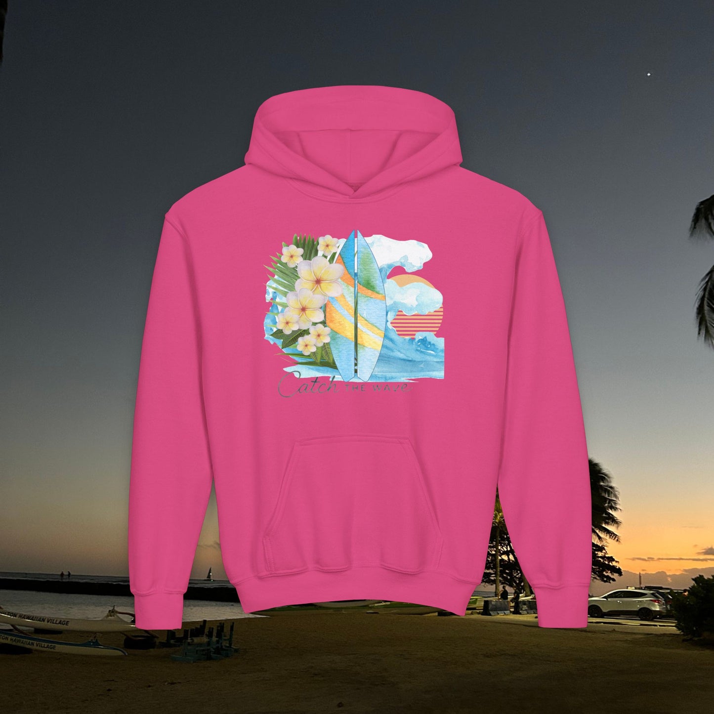 Catch the Wave - Youth Hoodie