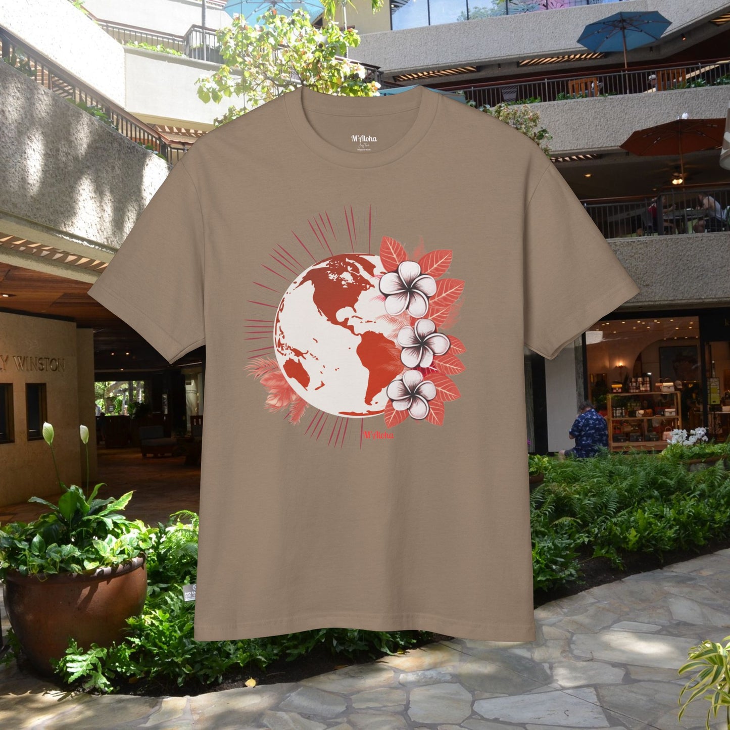 M'Aloha red Earth Unisex-T-Shirt
