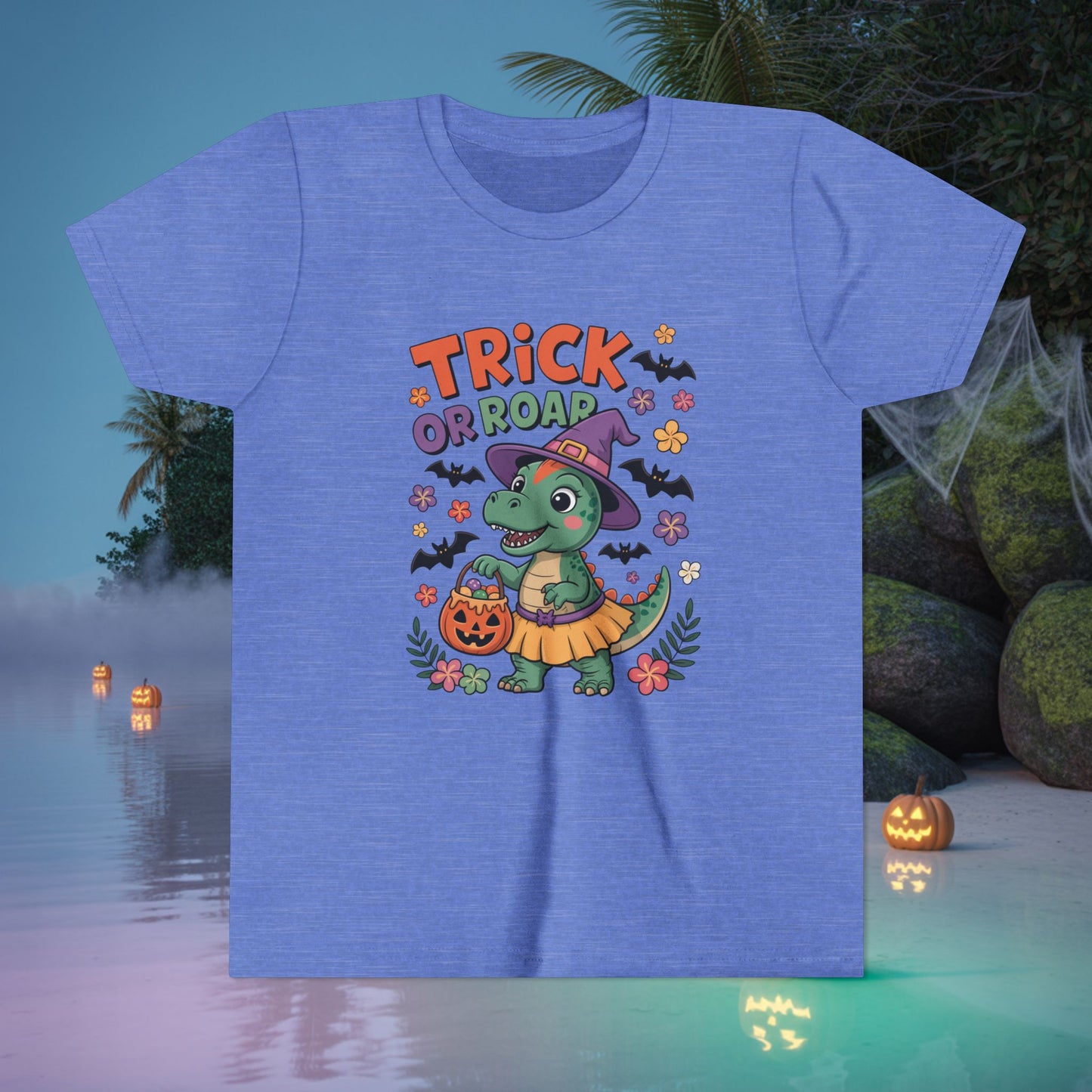 Trick or Roar Kids Tee